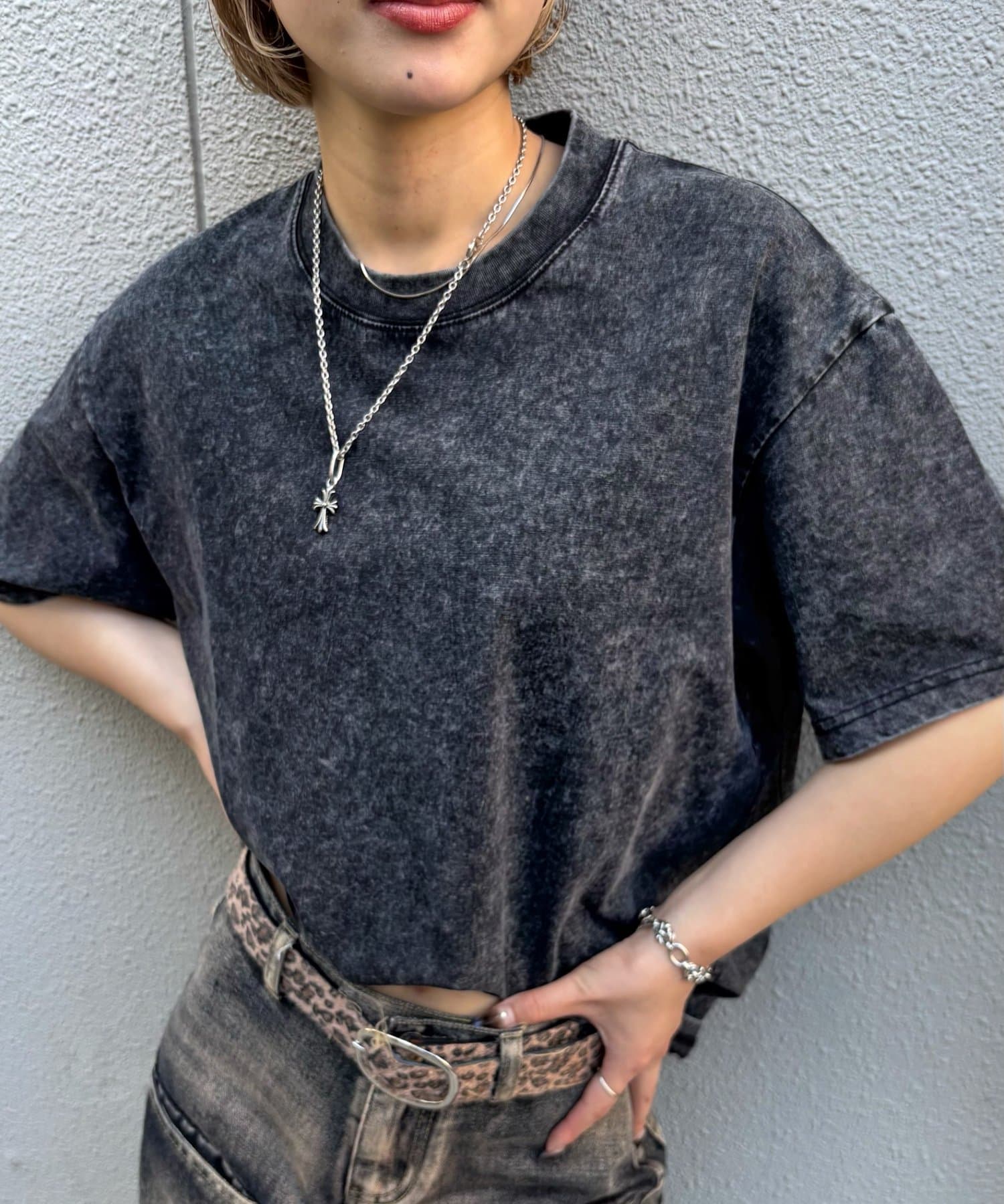 WHO’S WHO gallery(フーズフーギャラリー) 【3サイズ展開】KOOKY'NケミカルウォッシュTEE