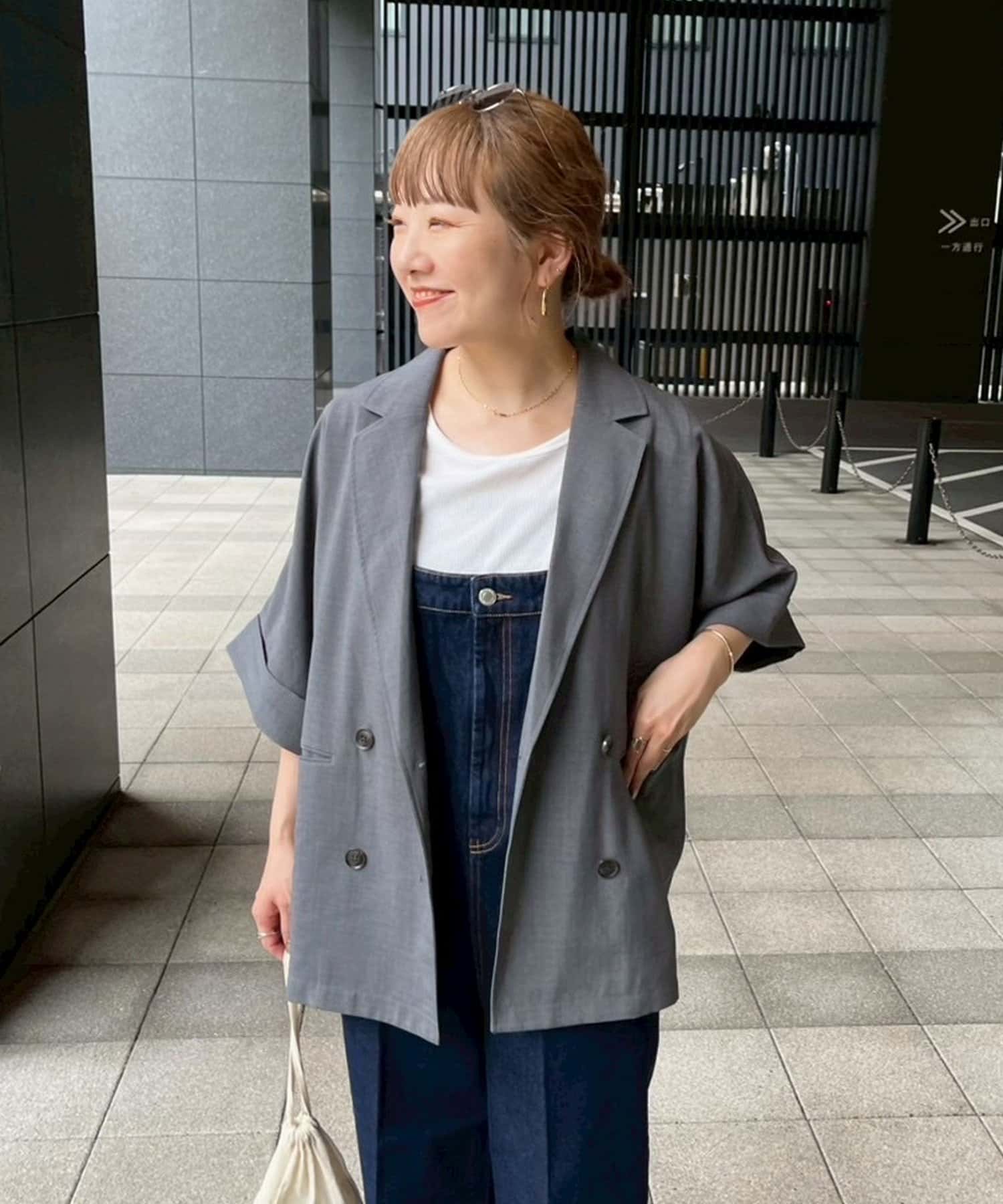 CIAOPANIC TYPY(チャオパニックティピー) 【販売後即完売！】パルクロ限定(PONてら企画)テックリネン半袖シャツジャケット