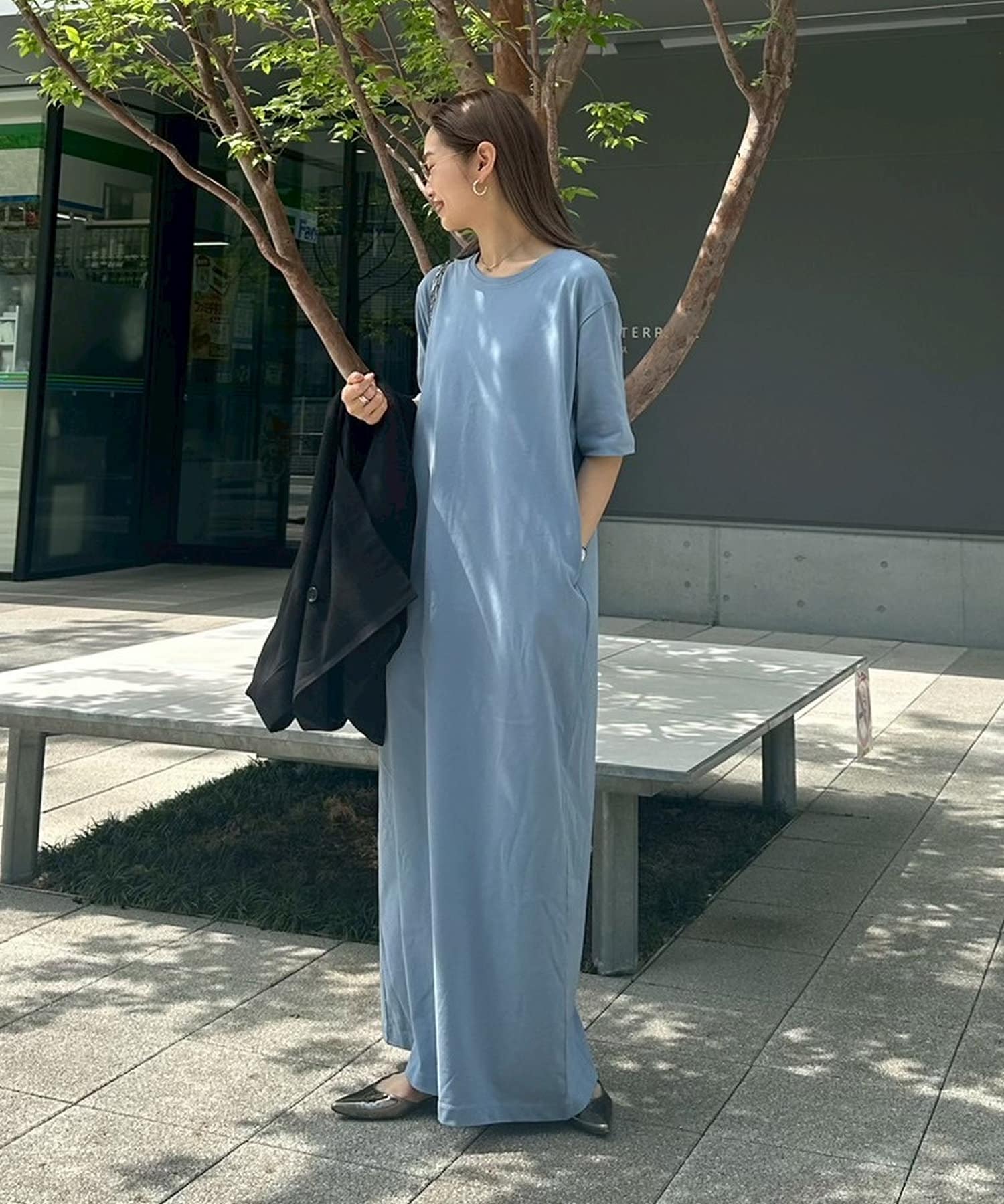 パルクロ限定】【PON企画】クルーネックロング半袖カット