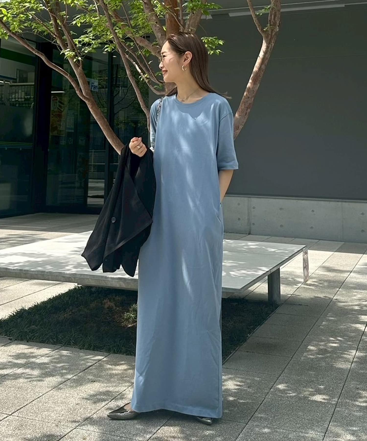 パルクロ限定】【PON企画】クルーネックロング半袖カット