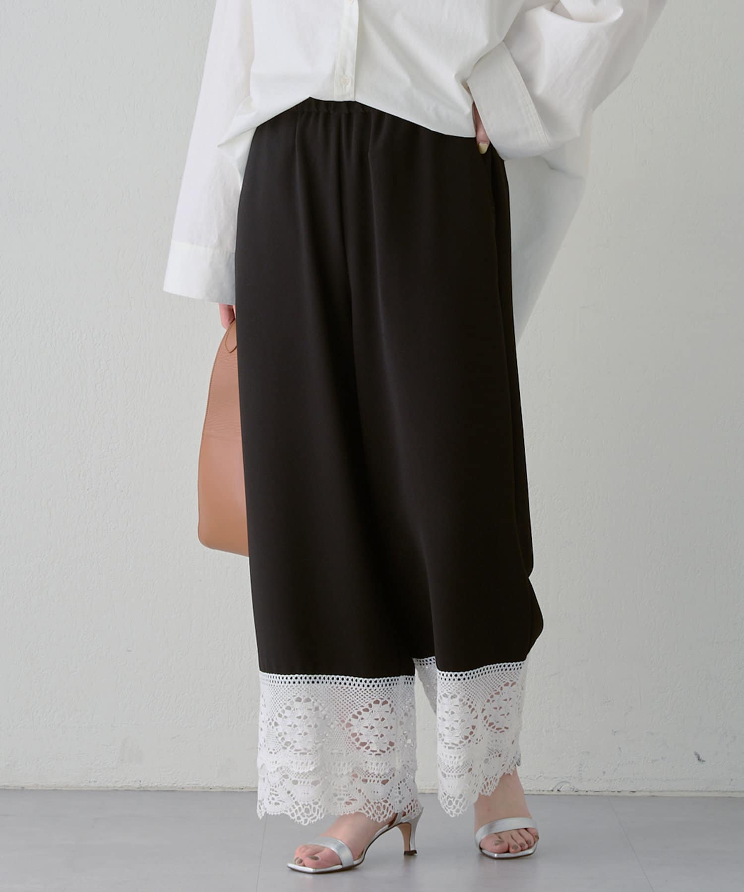 レースパッチパンツ | GALLARDAGALANTE(ガリャルダガランテ)レディース  