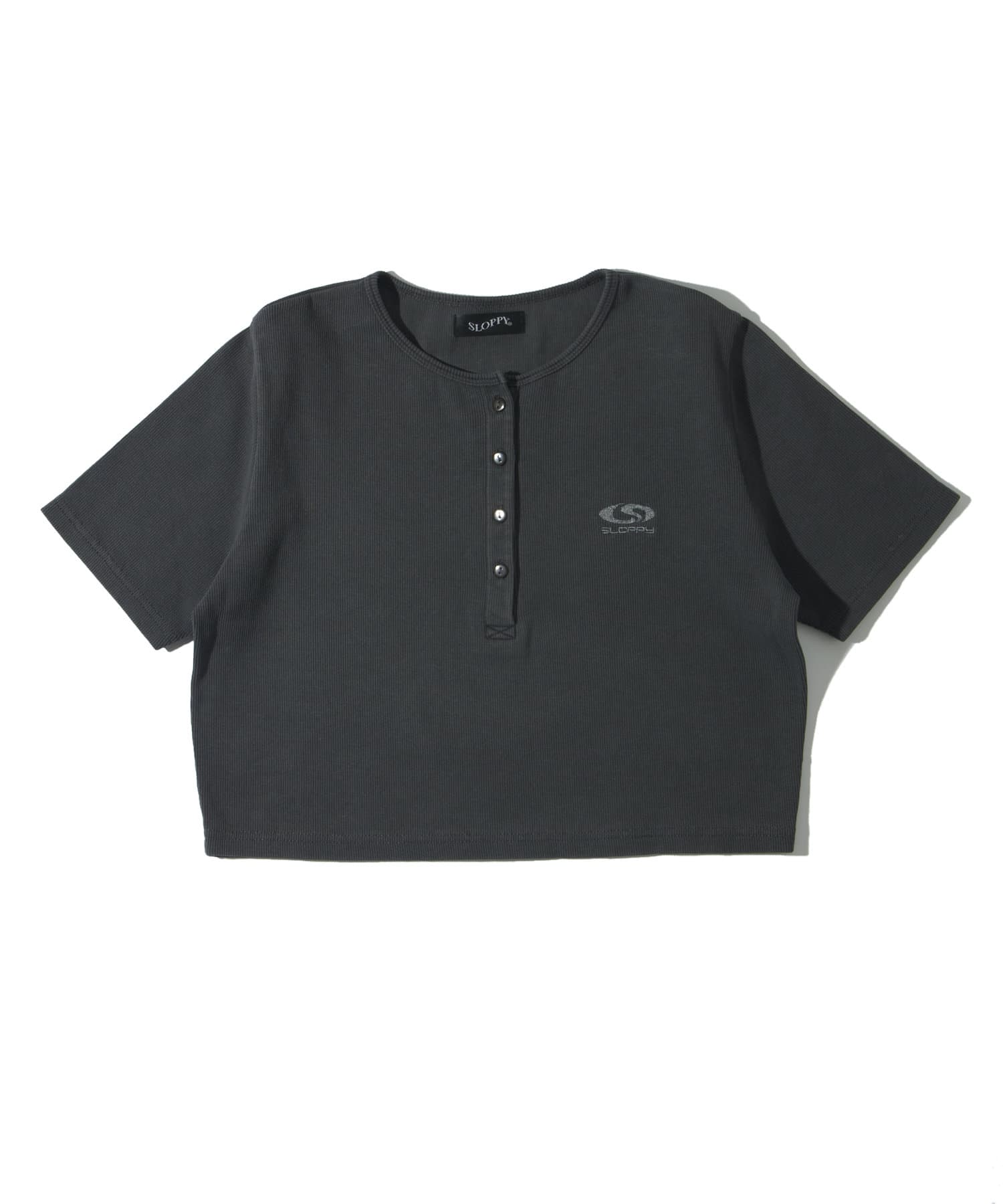 OUTLET(アウトレット) 【WHO'S WHO gallery】フューチャーロゴヘンリーネック半袖
