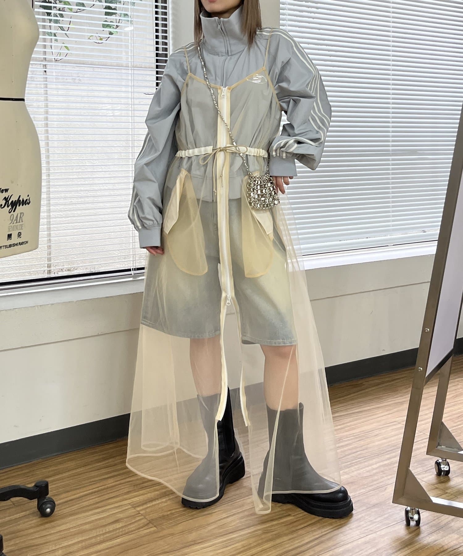 OUTLET(アウトレット) 【WHO'S WHO gallery】チュールワンピース