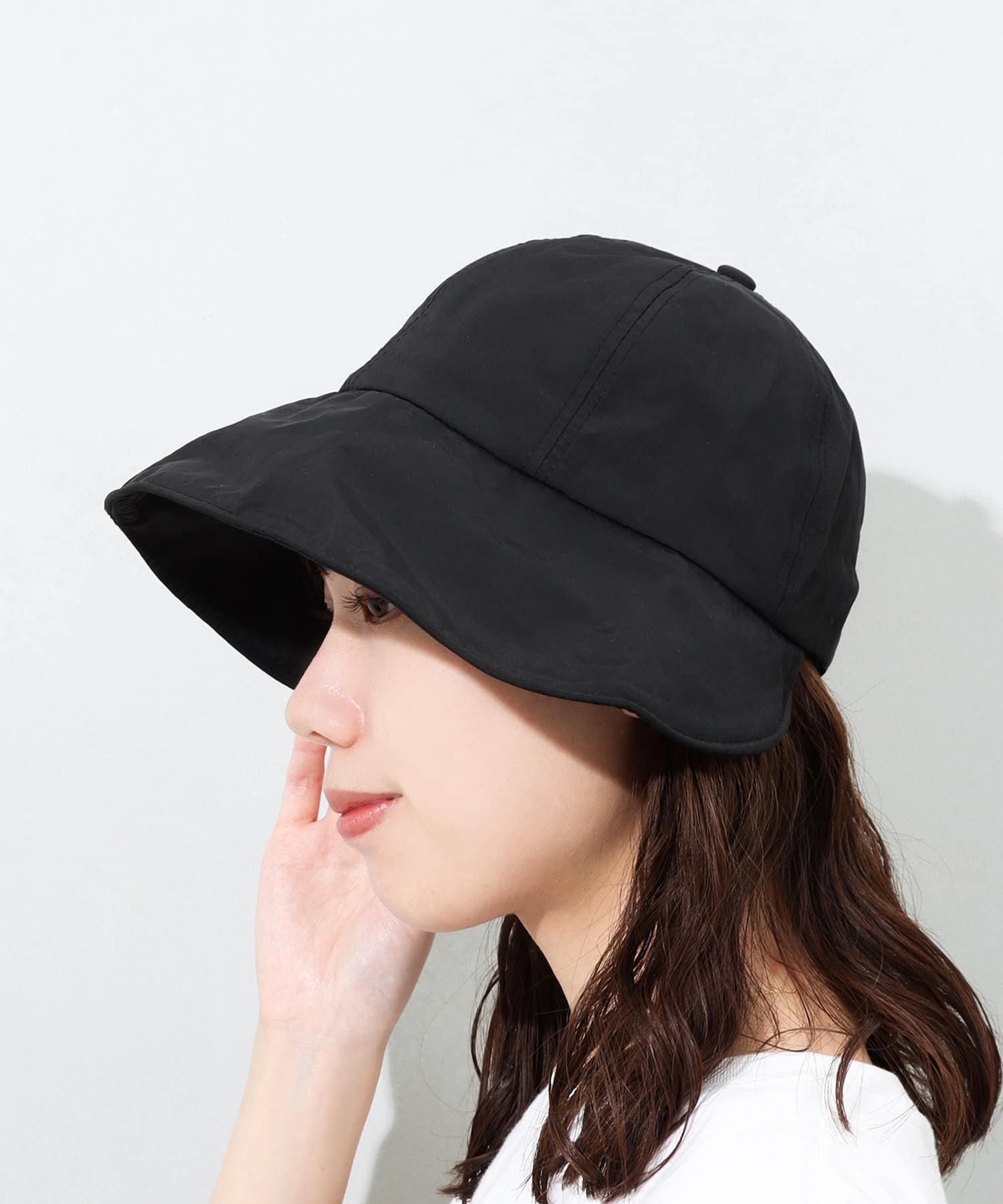 3COINS(スリーコインズ) つば広めHAT