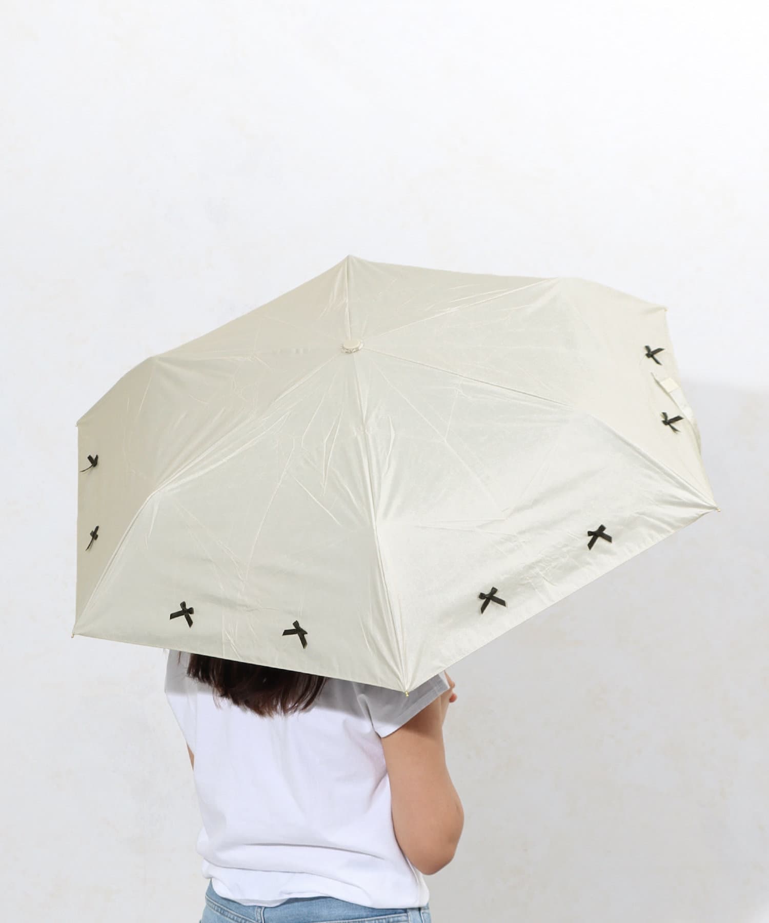 約230g》晴雨兼用折傘リボン | 3COINS(スリーコインズ)ライフ