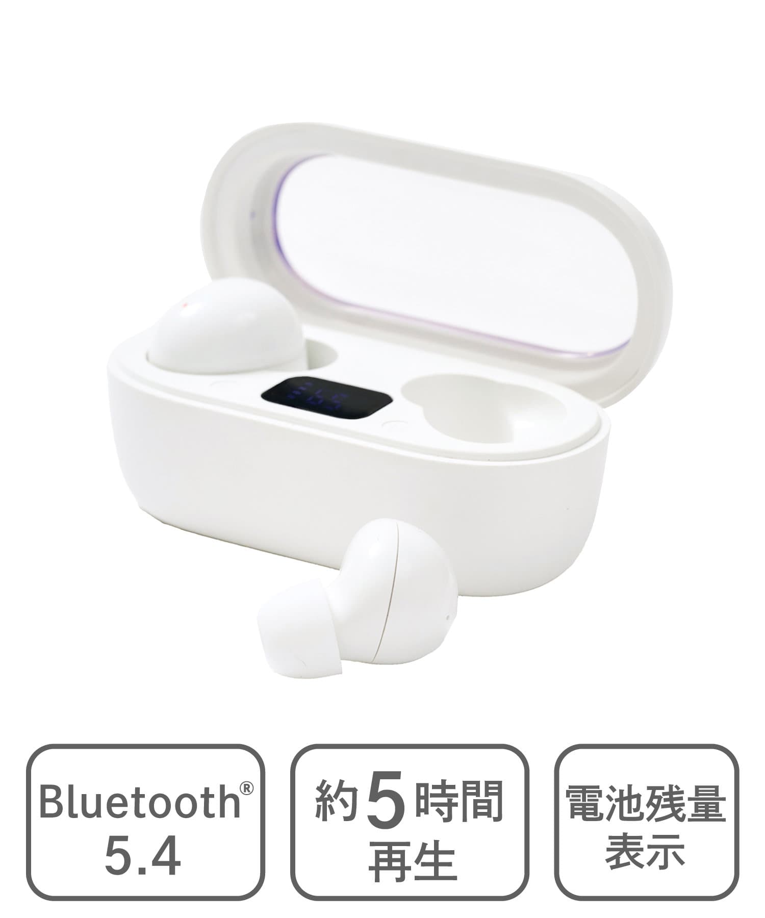 3COINS(スリーコインズ) カナル型ワイヤレスイヤホン