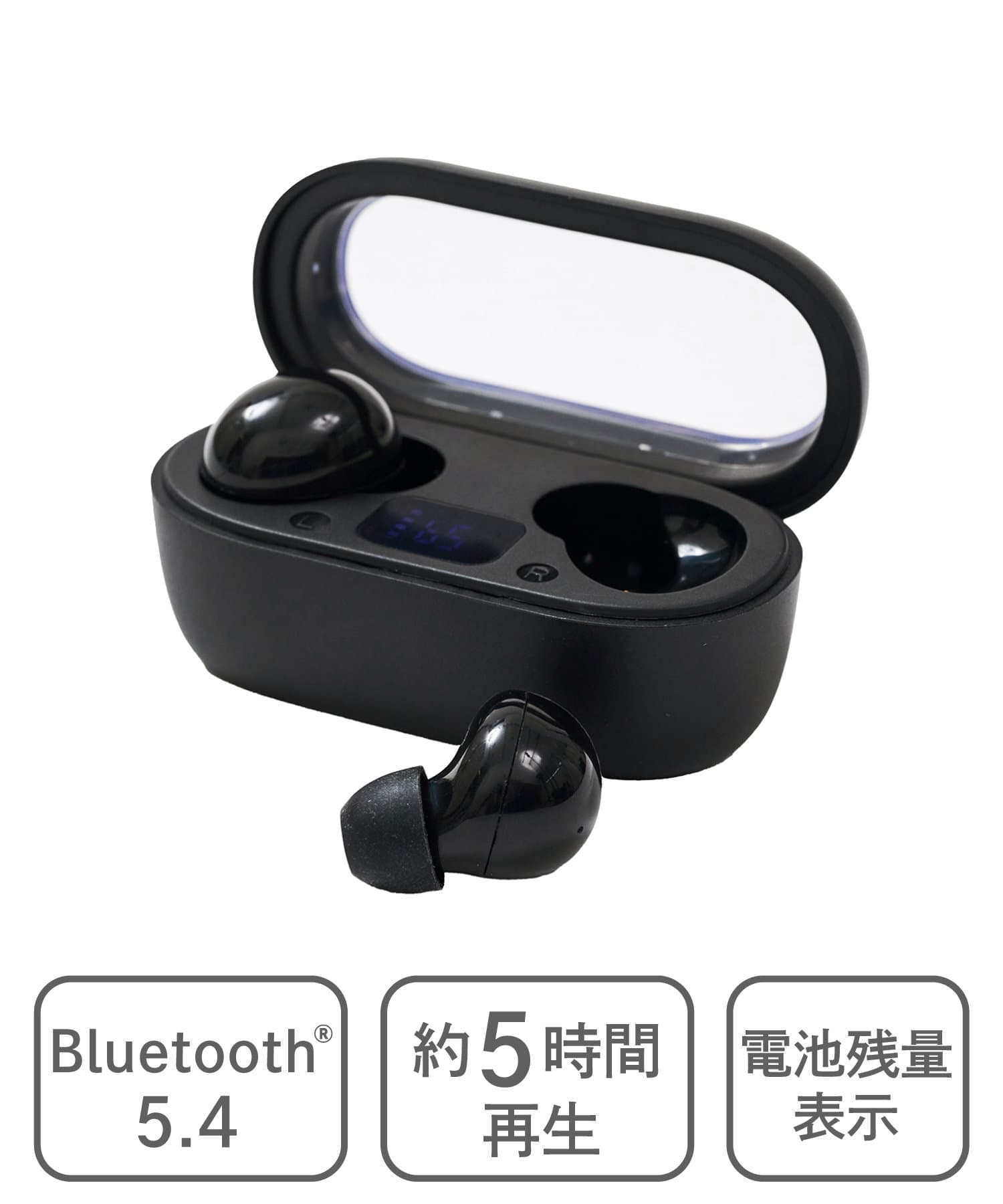 3COINS(スリーコインズ) カナル型ワイヤレスイヤホン