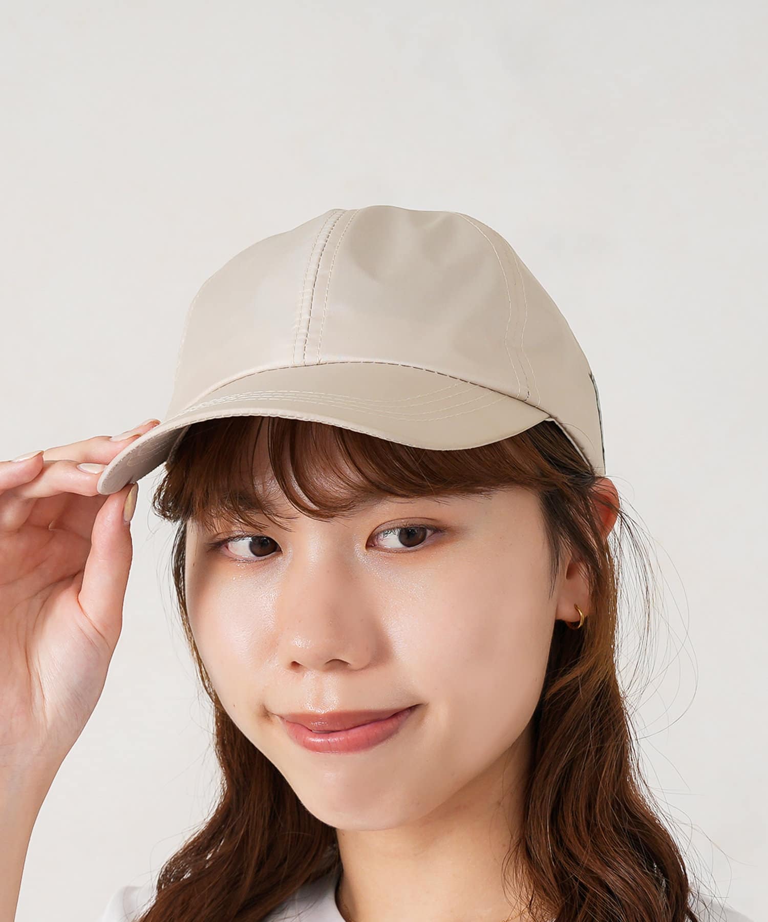 3COINS(スリーコインズ) 撥水レインCAP