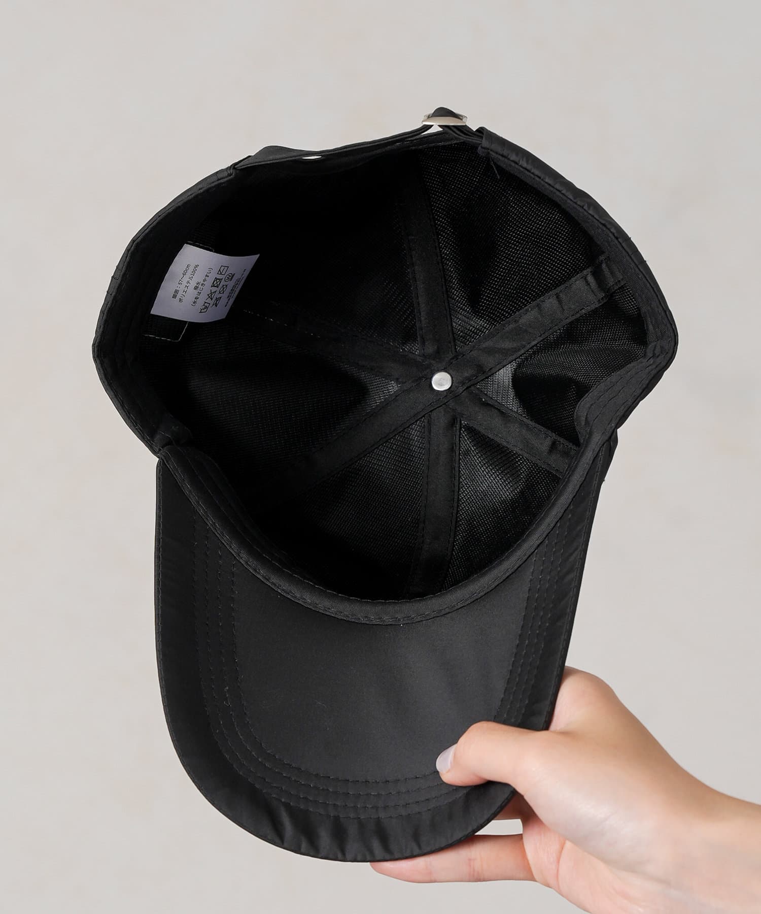 3COINS(スリーコインズ) 撥水レインCAP