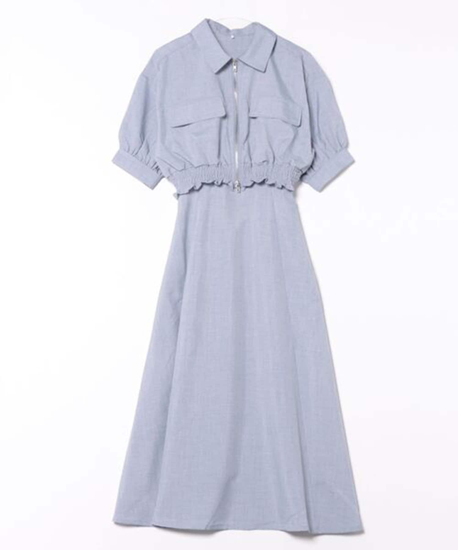 【RMAF】 Remind me and forever■Design・さらりとした麻調素材で夏も快適で軽量な着心地♪・裾シャーリングのジャケットは程よい短丈でスタイルアップ◎・切り替え位置が高めのキ