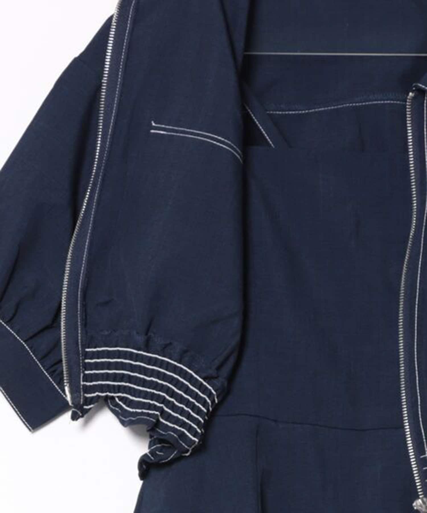 NICE CLAUP / OLIVE des OLIVE OUTLET(ナイスクラップ  / オリーブ デ オリーブ アウトレット) 2セットitem【RMAF】麻調半袖ジャケット＋ワンピース
