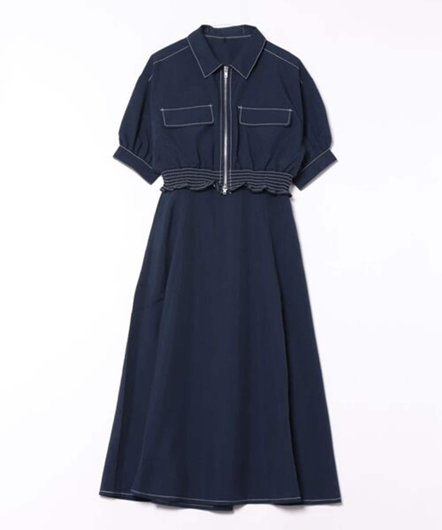 【RMAF】 Remind me and forever■Design・さらりとした麻調素材で夏も快適で軽量な着心地♪・裾シャーリングのジャケットは程よい短丈でスタイルアップ◎・切り替え位置が高めのキ