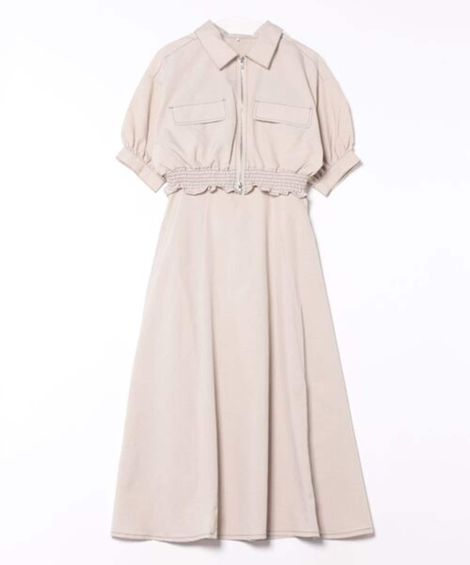 【RMAF】 Remind me and forever■Design・さらりとした麻調素材で夏も快適で軽量な着心地♪・裾シャーリングのジャケットは程よい短丈でスタイルアップ◎・切り替え位置が高めのキ