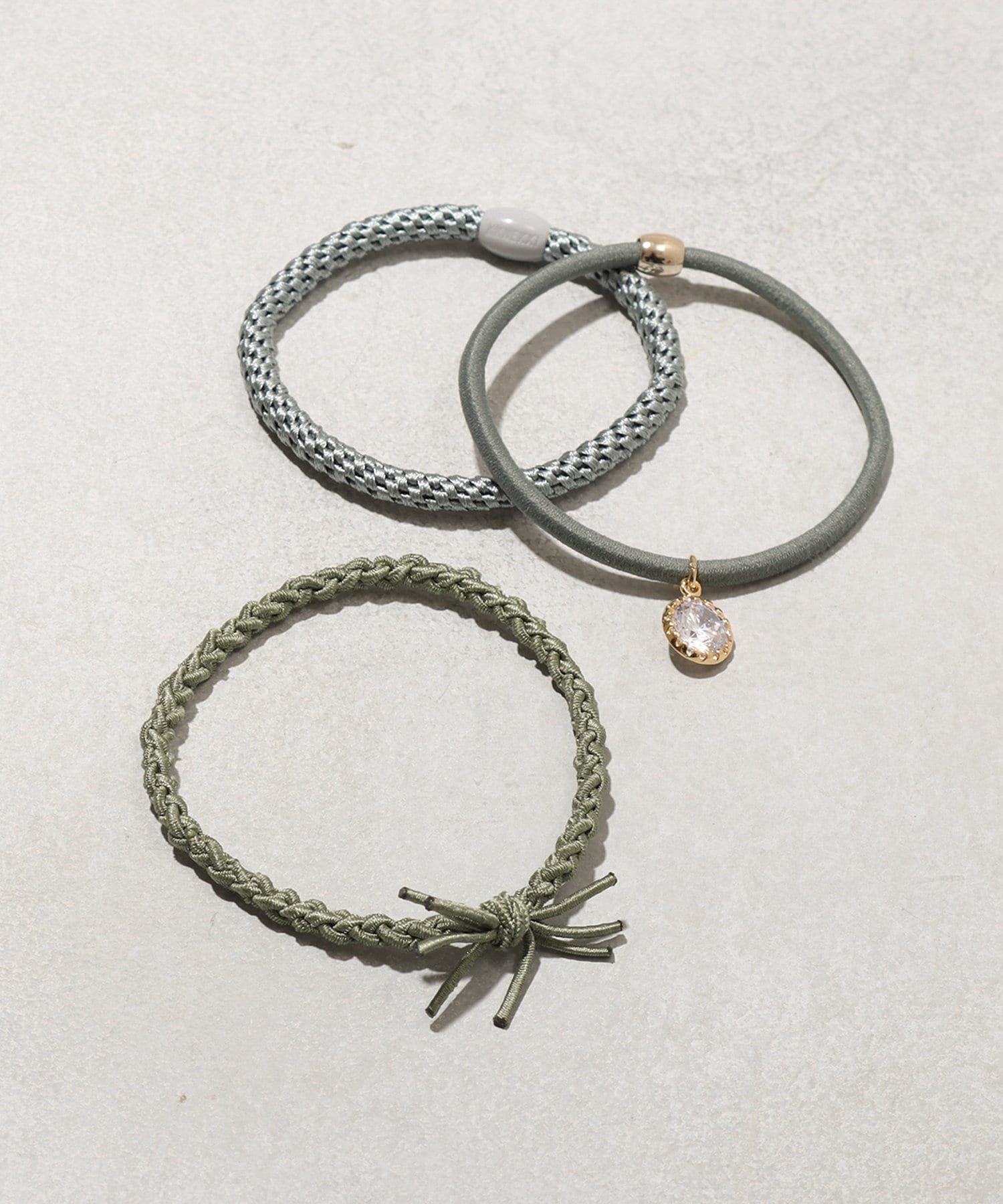 ギフトにも★MIMCO★ミムコチャーム付き☆ヘアゴム 3個セット ヘアゴム MIMCO(ミムコ) アクセサリー(レディース) - 海外通販の