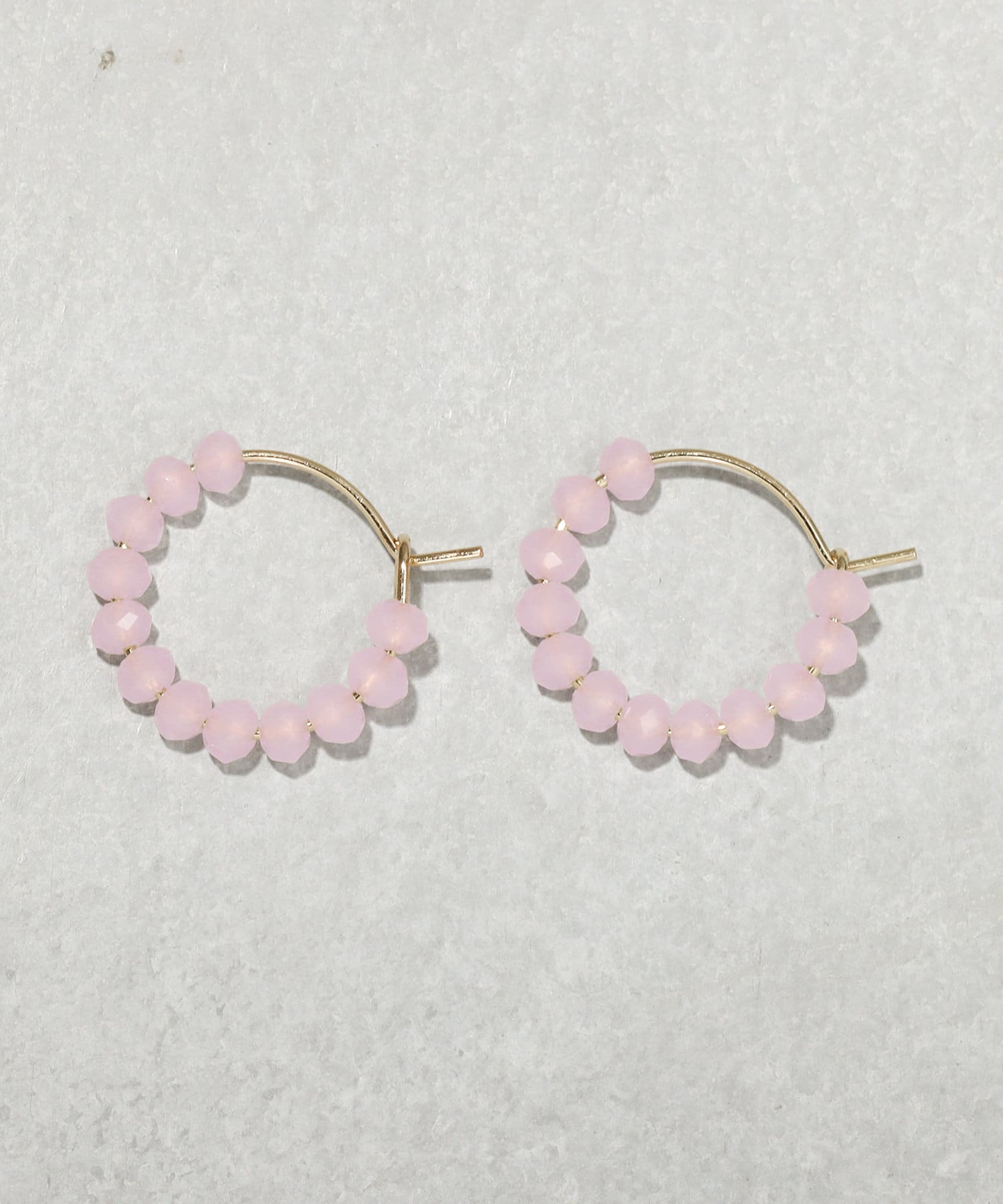 3COINS(スリーコインズ) ビーズフープピアス