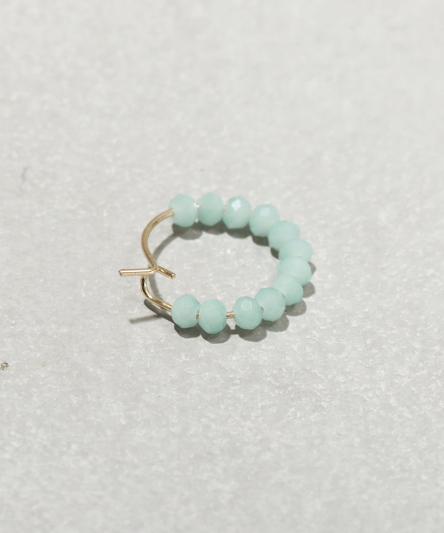3COINS(スリーコインズ) ビーズフープピアス