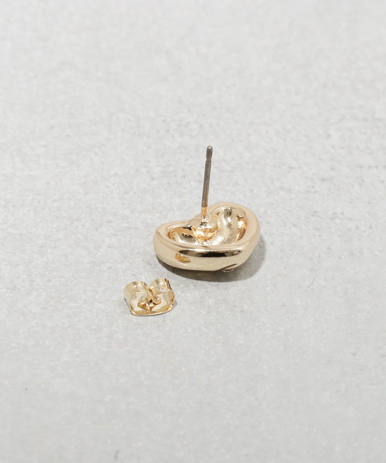 3COINS(スリーコインズ) イビツハートメタルピアス