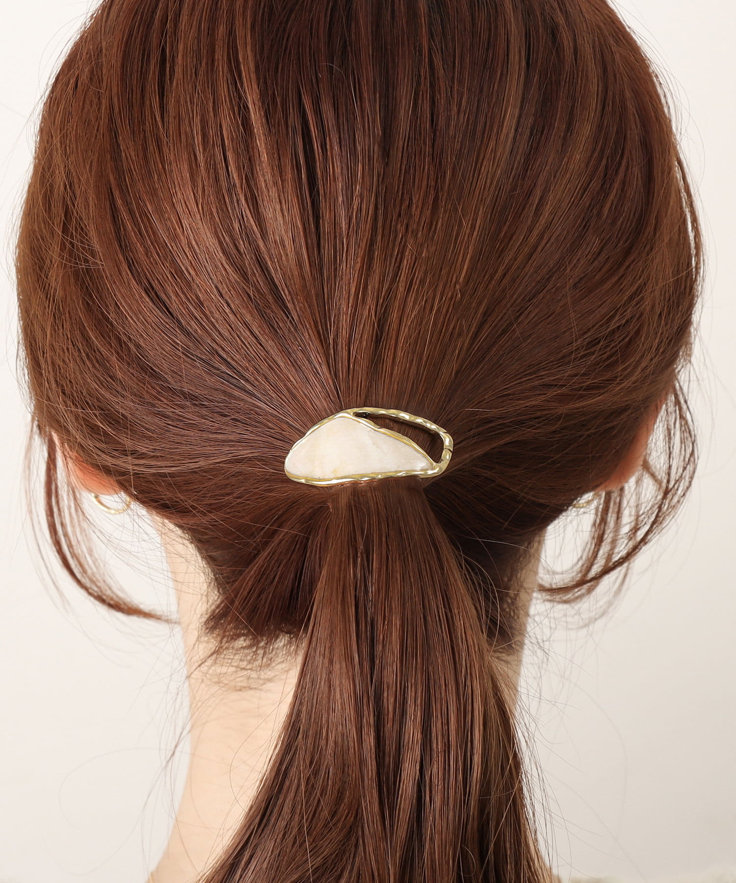 3COINS(スリーコインズ) フチメタルシェルヘアフック
