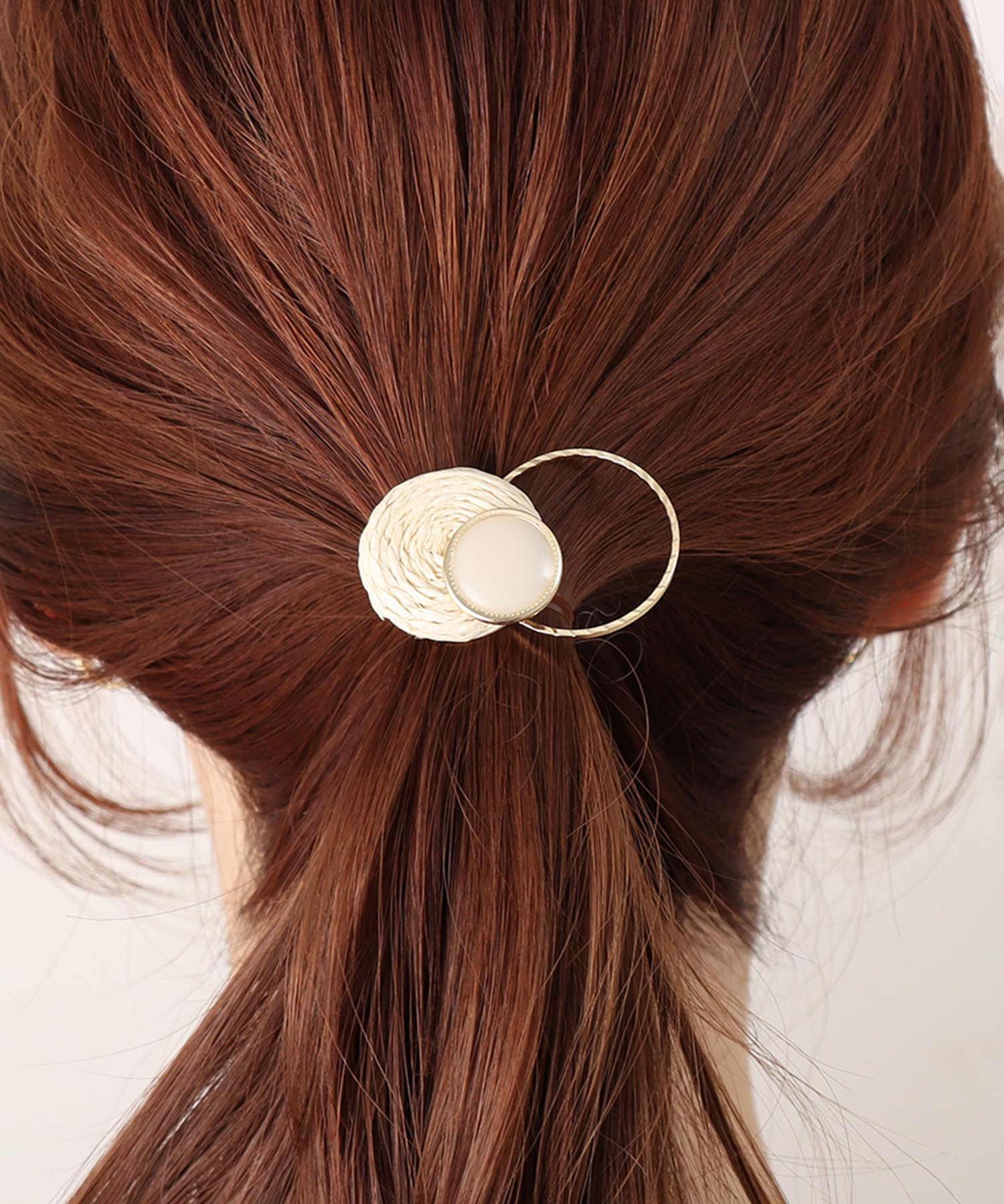 3COINS(スリーコインズ) ラタンパーツヘアフック