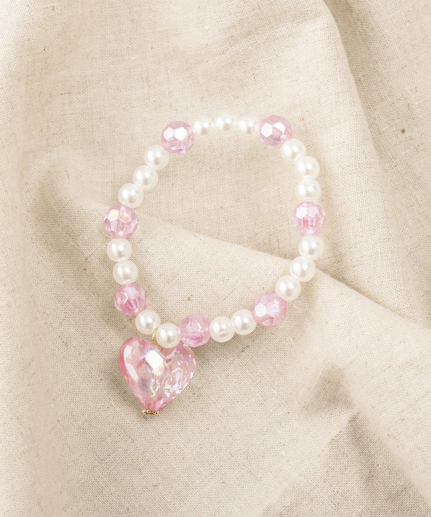 3COINS(スリーコインズ) キラキラビーズブレスレット／KIDS