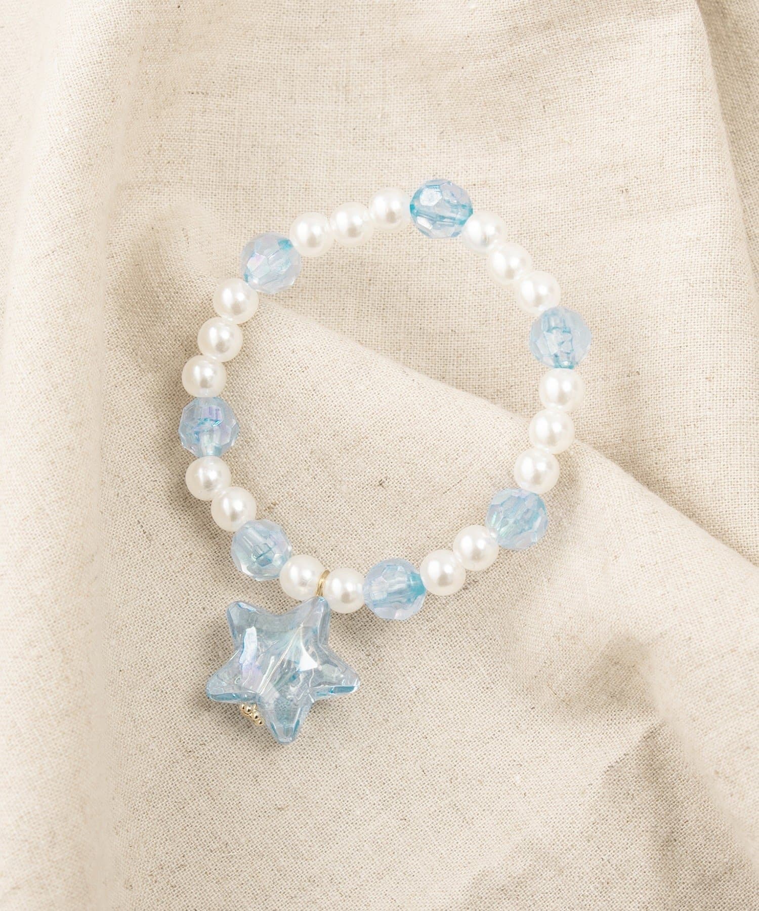 3COINS(スリーコインズ) キラキラビーズブレスレット／KIDS