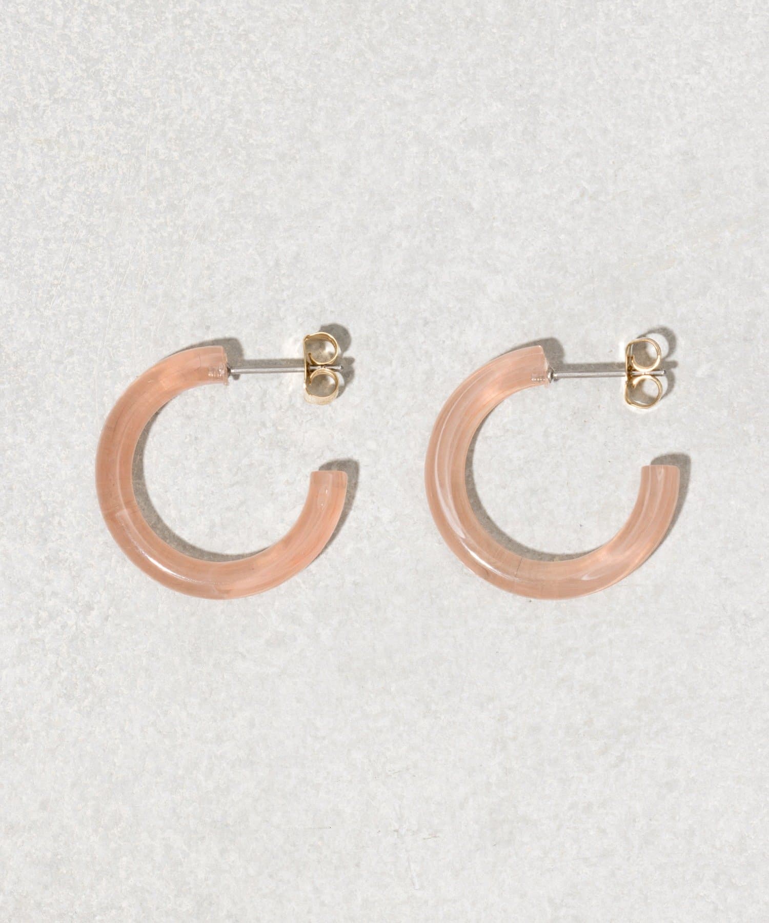 3COINS(スリーコインズ) マーブルフープピアス
