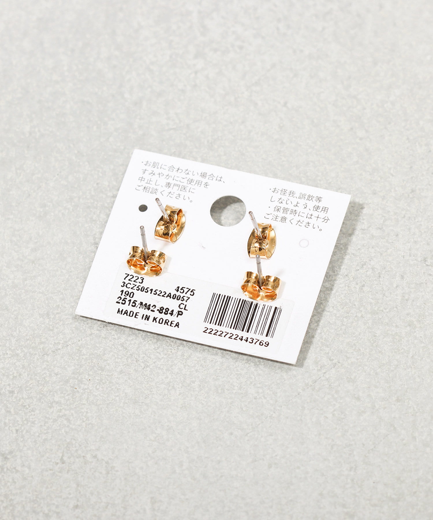 3COINS(スリーコインズ) パールハートピアス4個セット