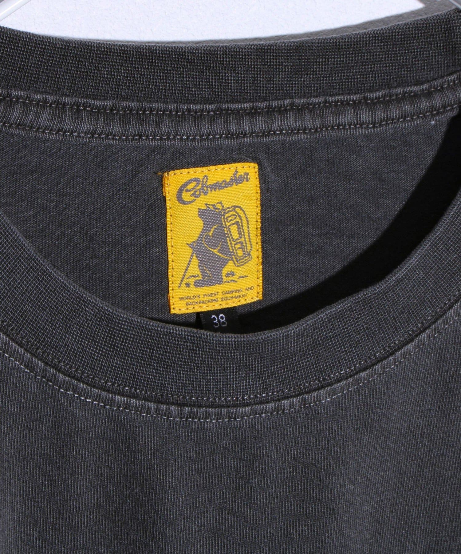 FREDY & GLOSTER(フレディ アンド グロスター) 【COBMASTER】天竺ピグメント加工 クライマーベアーポケット刺繍Tシャツ