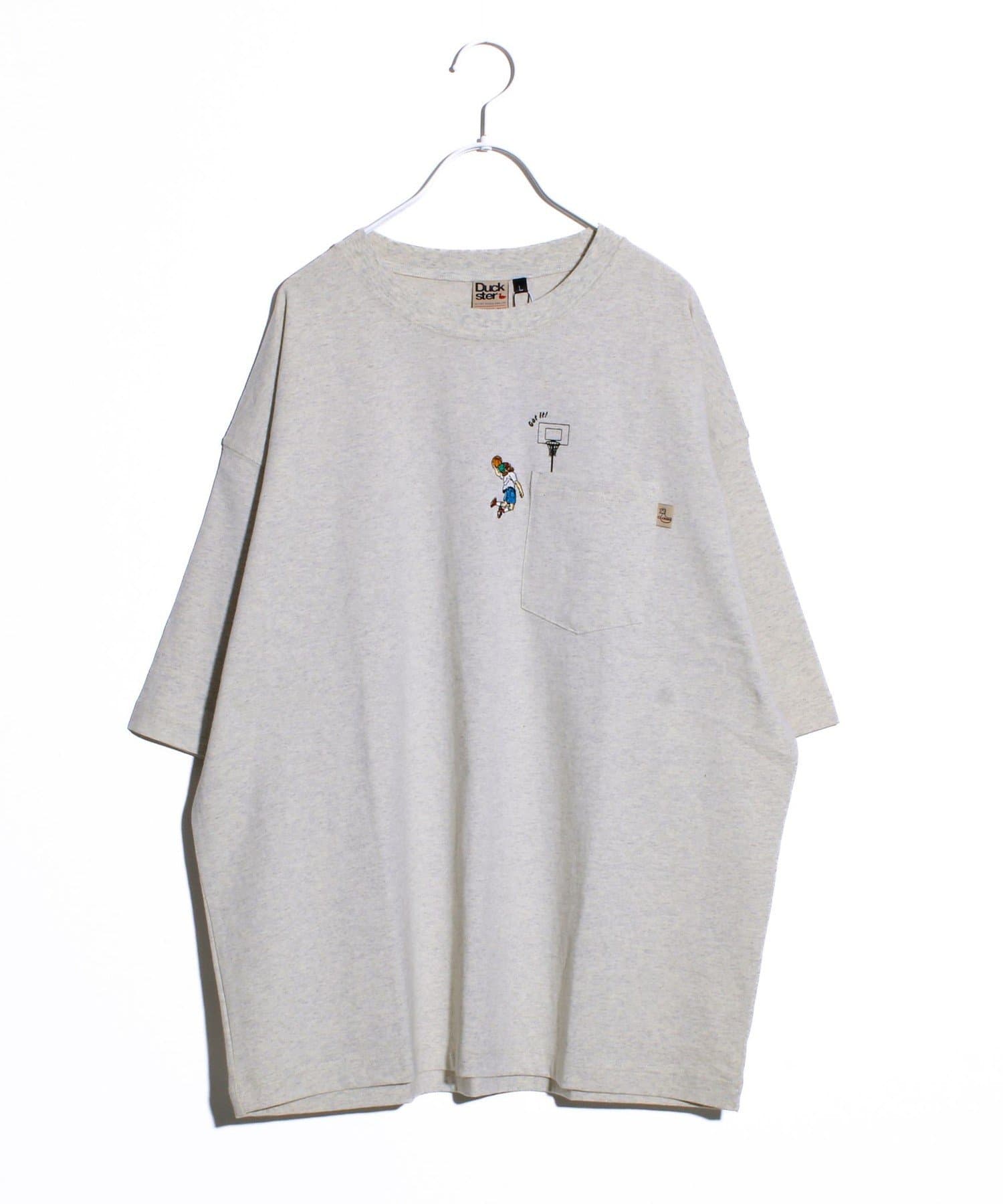 FREDY & GLOSTER(フレディ アンド グロスター) 【Duckster】吸水速乾天竺 THE SHOT ポケットTシャツ ポケT