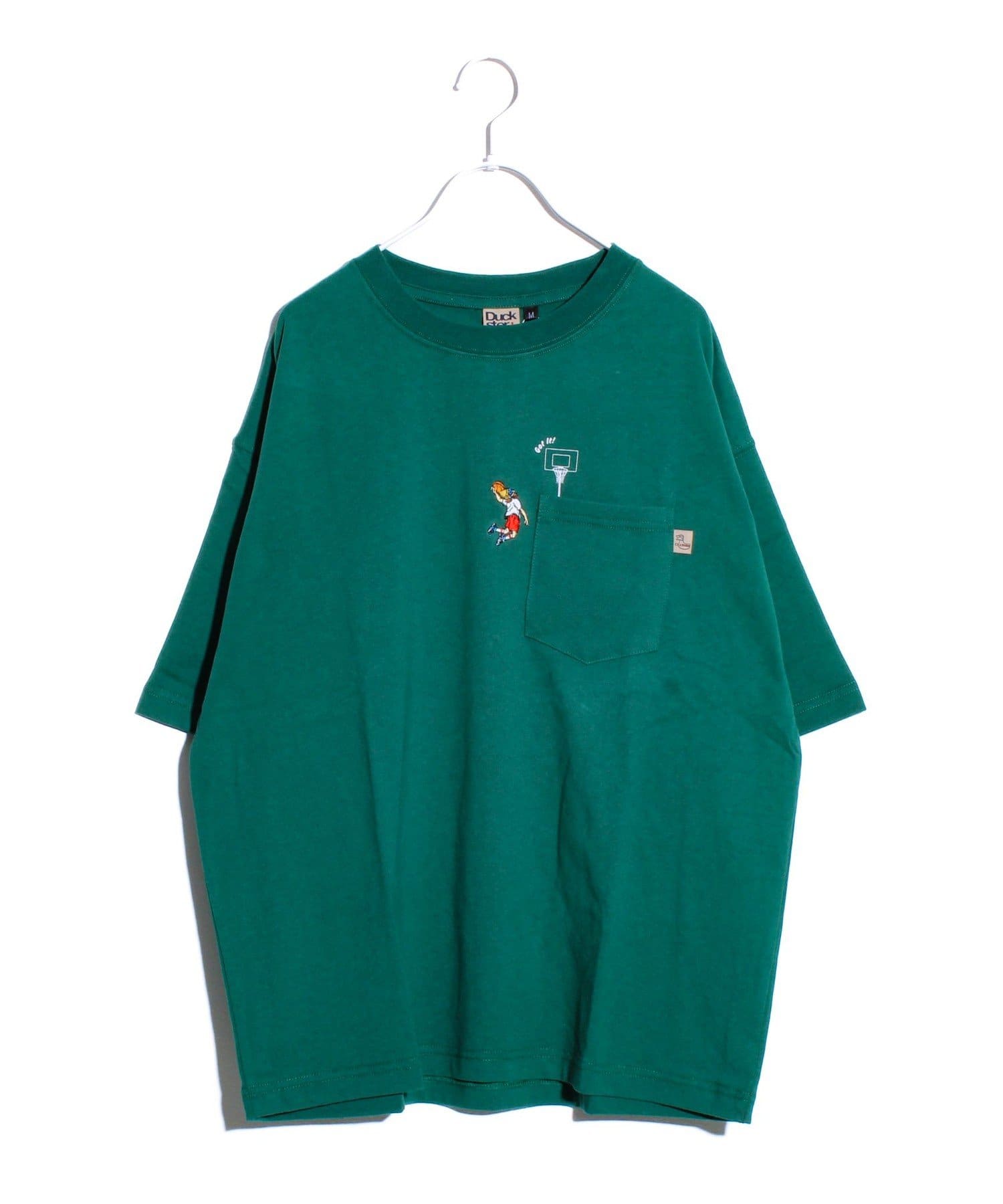 FREDY & GLOSTER(フレディ アンド グロスター) 【Duckster】吸水速乾天竺 THE SHOT ポケットTシャツ ポケT