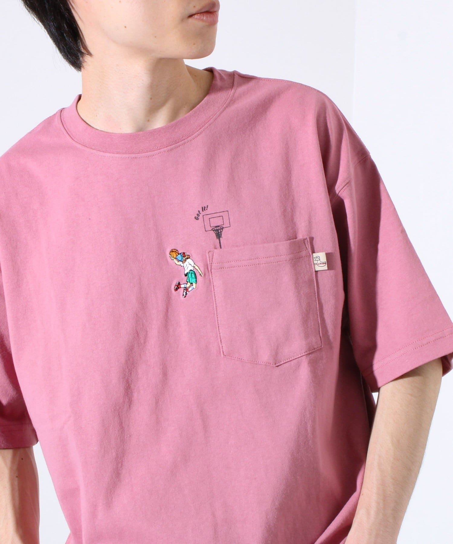 FREDY & GLOSTER(フレディ アンド グロスター) 【Duckster】吸水速乾天竺 THE SHOT ポケットTシャツ ポケT