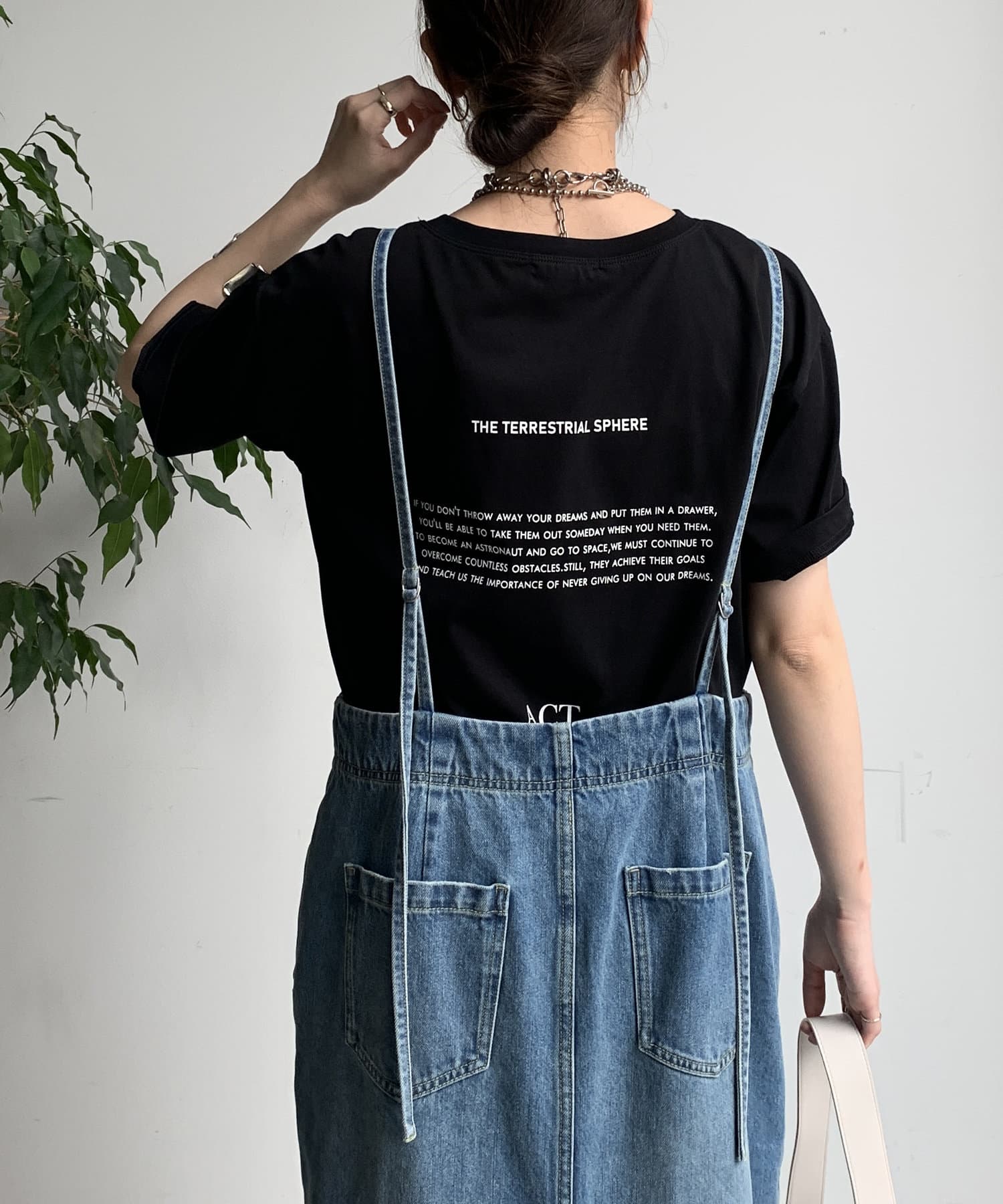 DOUDOU(ドゥドゥ) 【WEB限定】HUMAN ARE TINY 半袖TEE