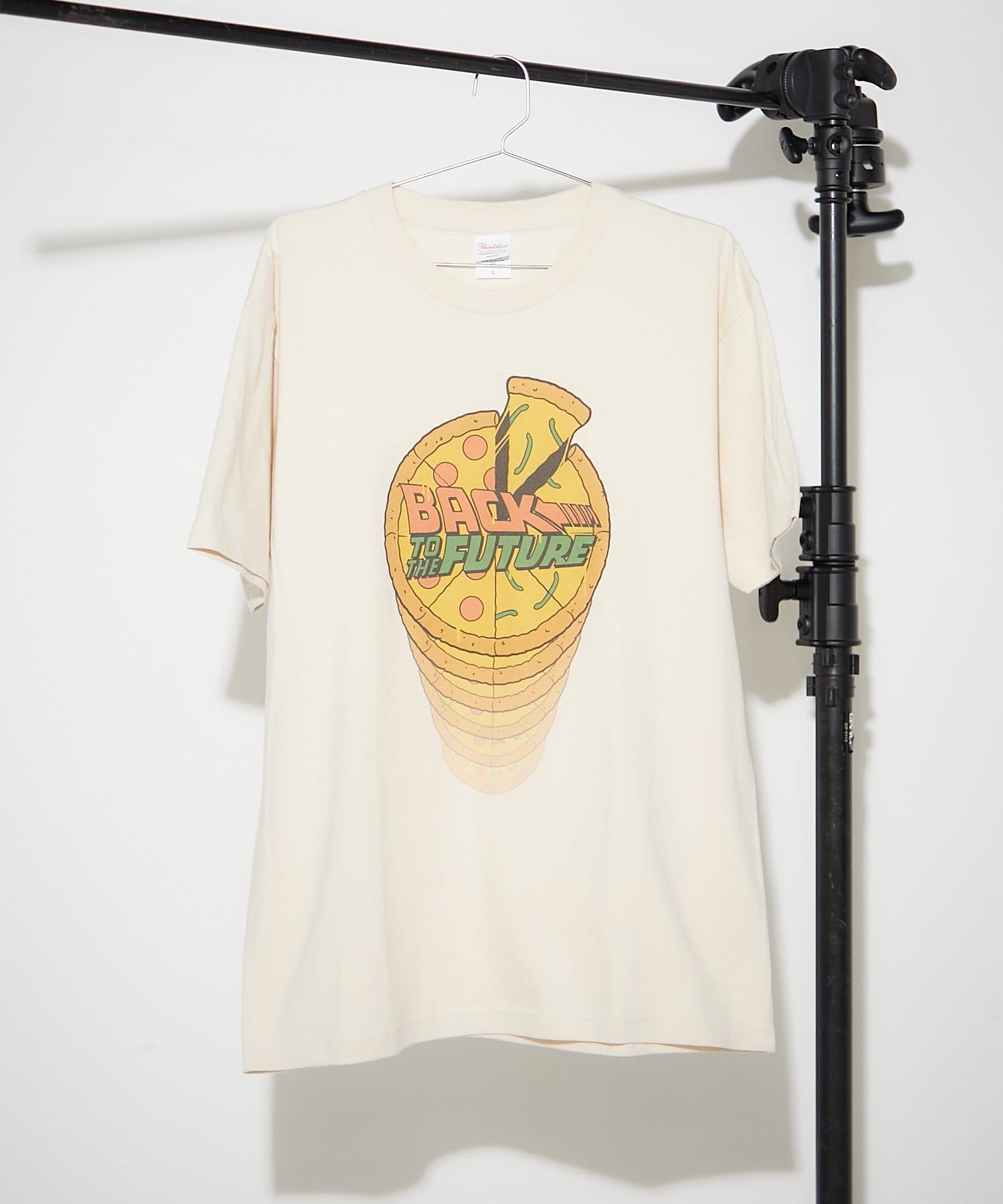 BIRTHDAY BAR(バースデイバー) 【Back to the Future】コットンＴシャツ　ピザ