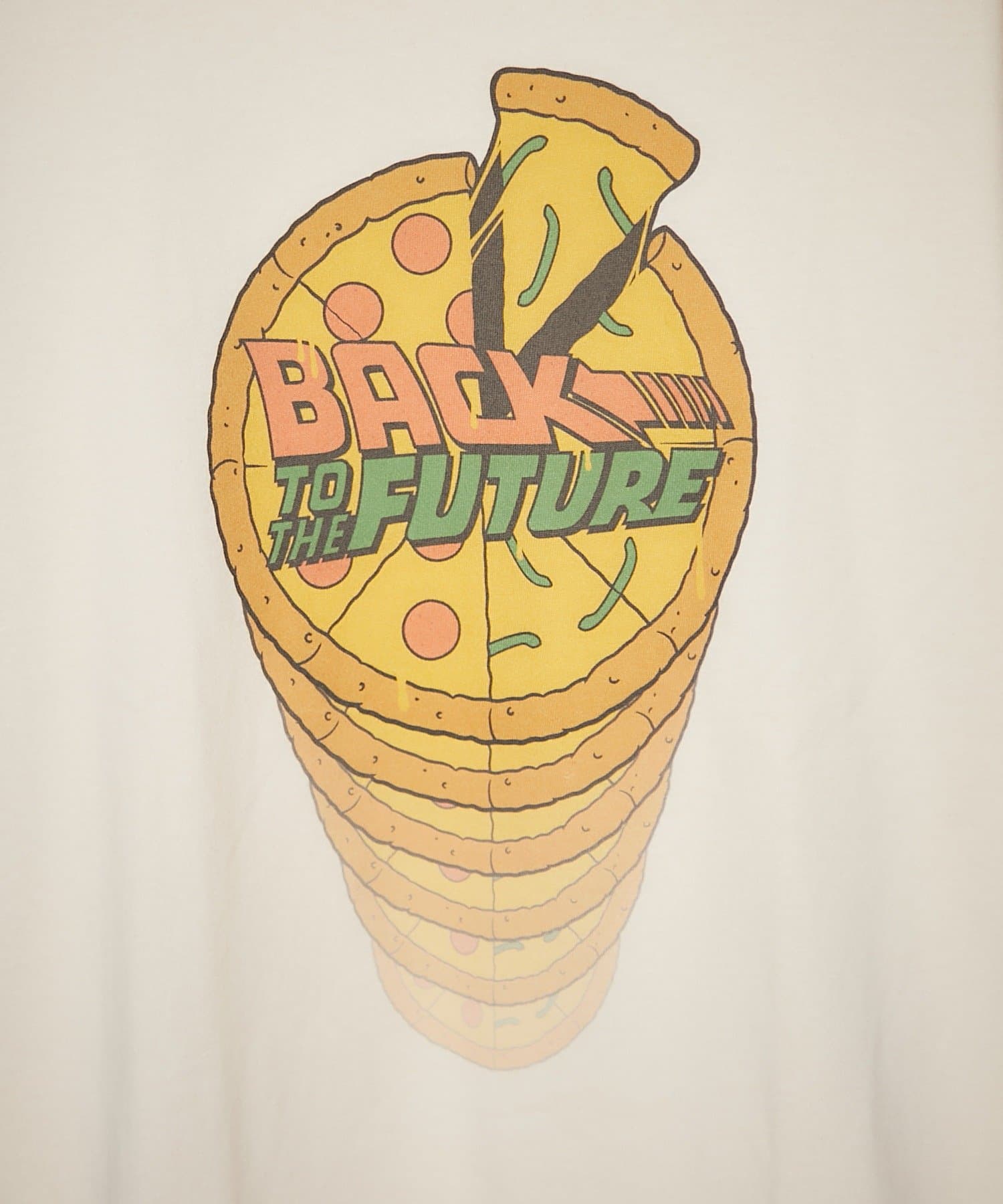 BIRTHDAY BAR(バースデイバー) 【Back to the Future】コットンＴシャツ　ピザ