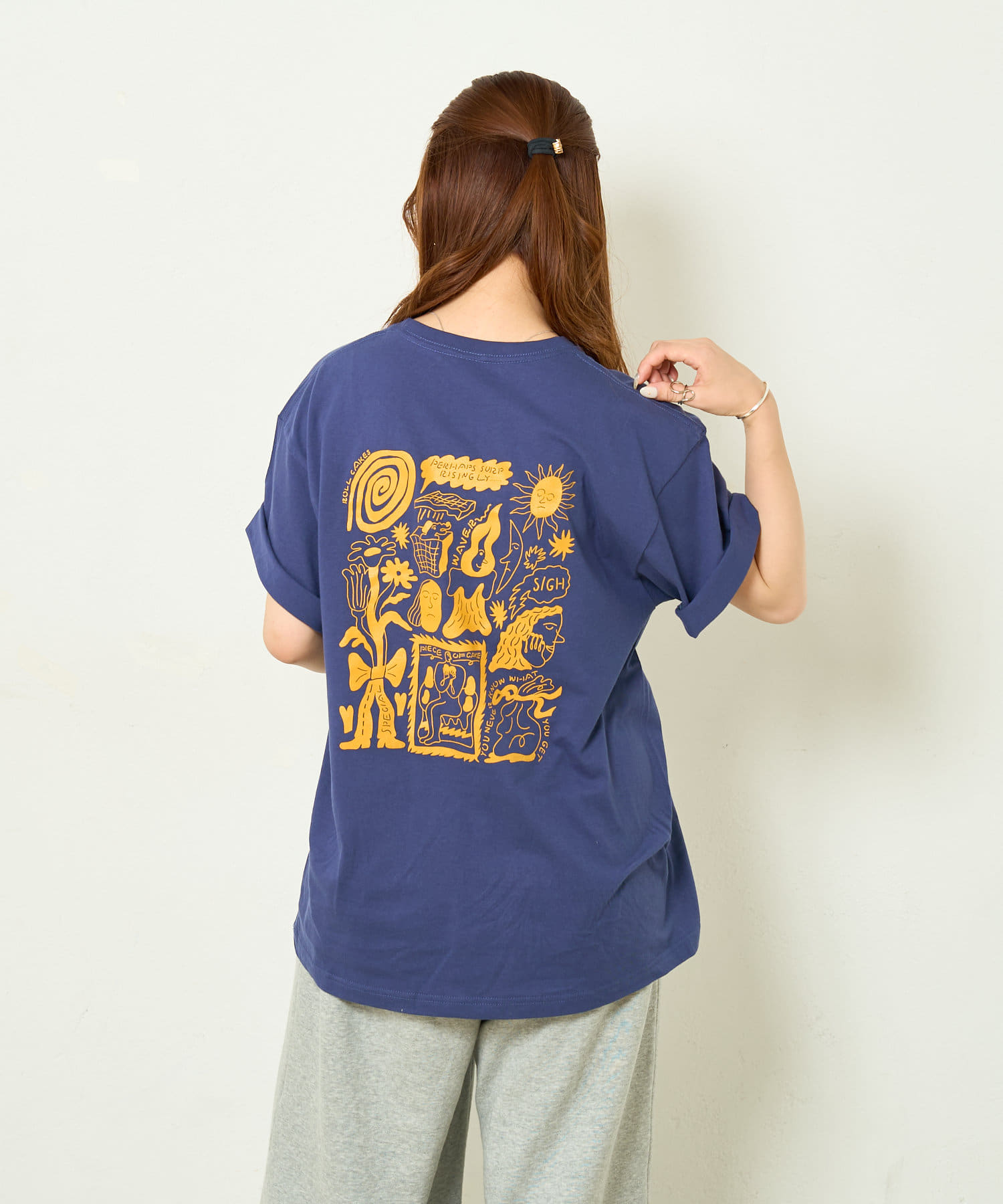 BIRTHDAY BAR(バースデイバー) norahi x BIRTHDAY BAR Tシャツ