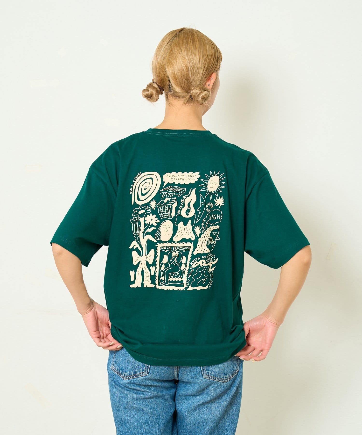 BIRTHDAY BAR(バースデイバー) norahi x BIRTHDAY BAR Tシャツ