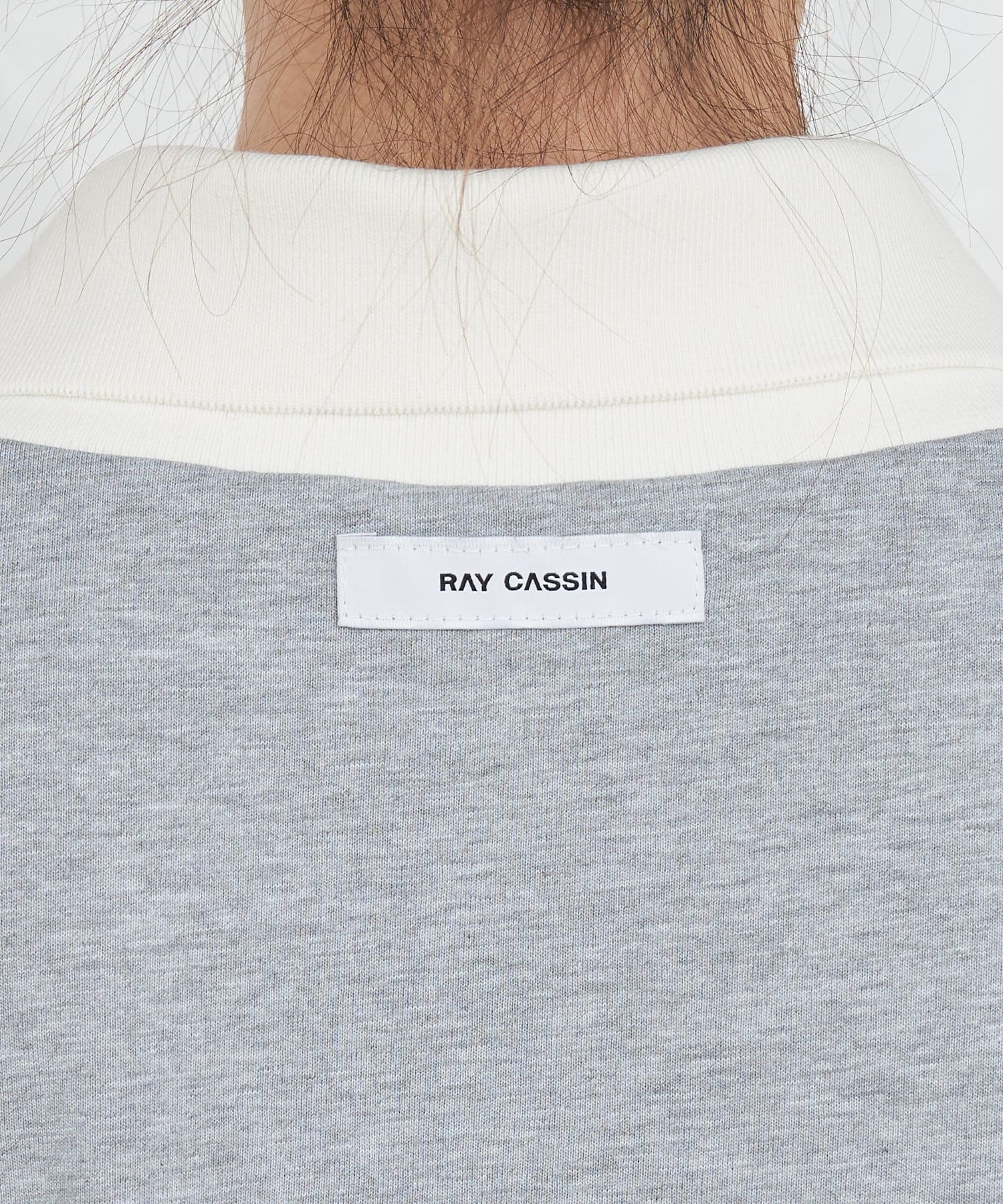 OUTLET(アウトレット) 【RAY CASSIN】襟スキッパーラインルーズTシャツ