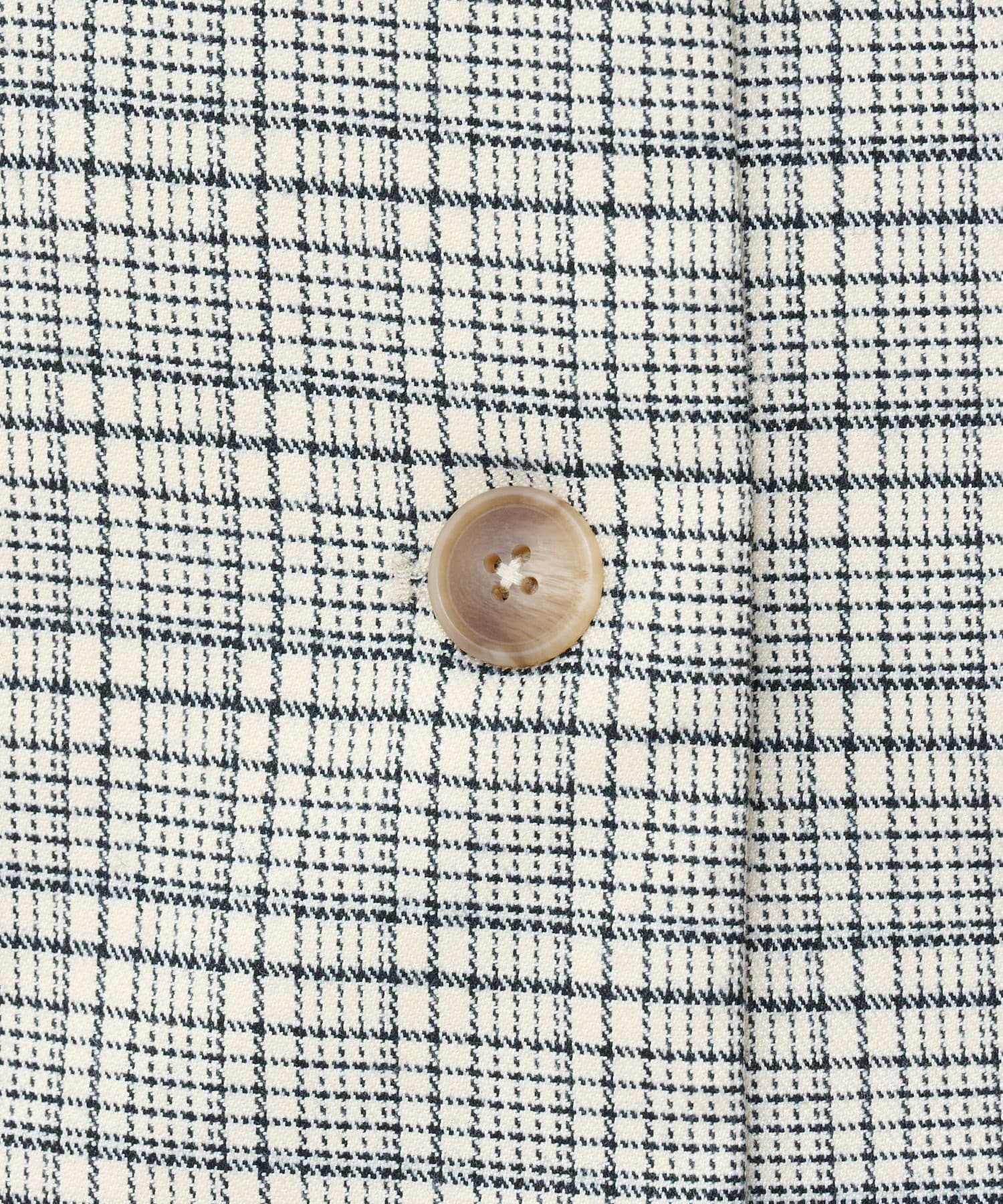 OUTLET(アウトレット) 【Omekashi】シアー/チェック ノーカラージャケット