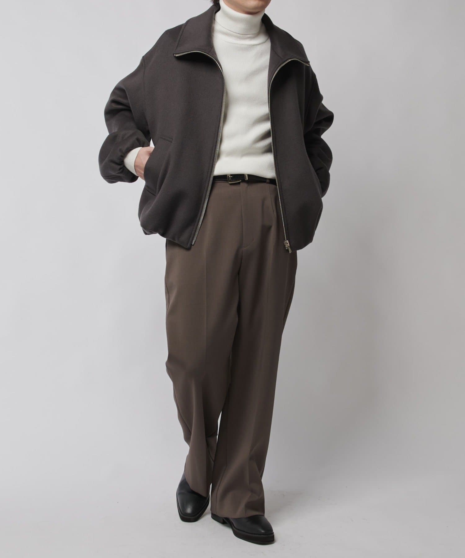 Lui's(ルイス) ビーバーメルトンZIPブルゾン