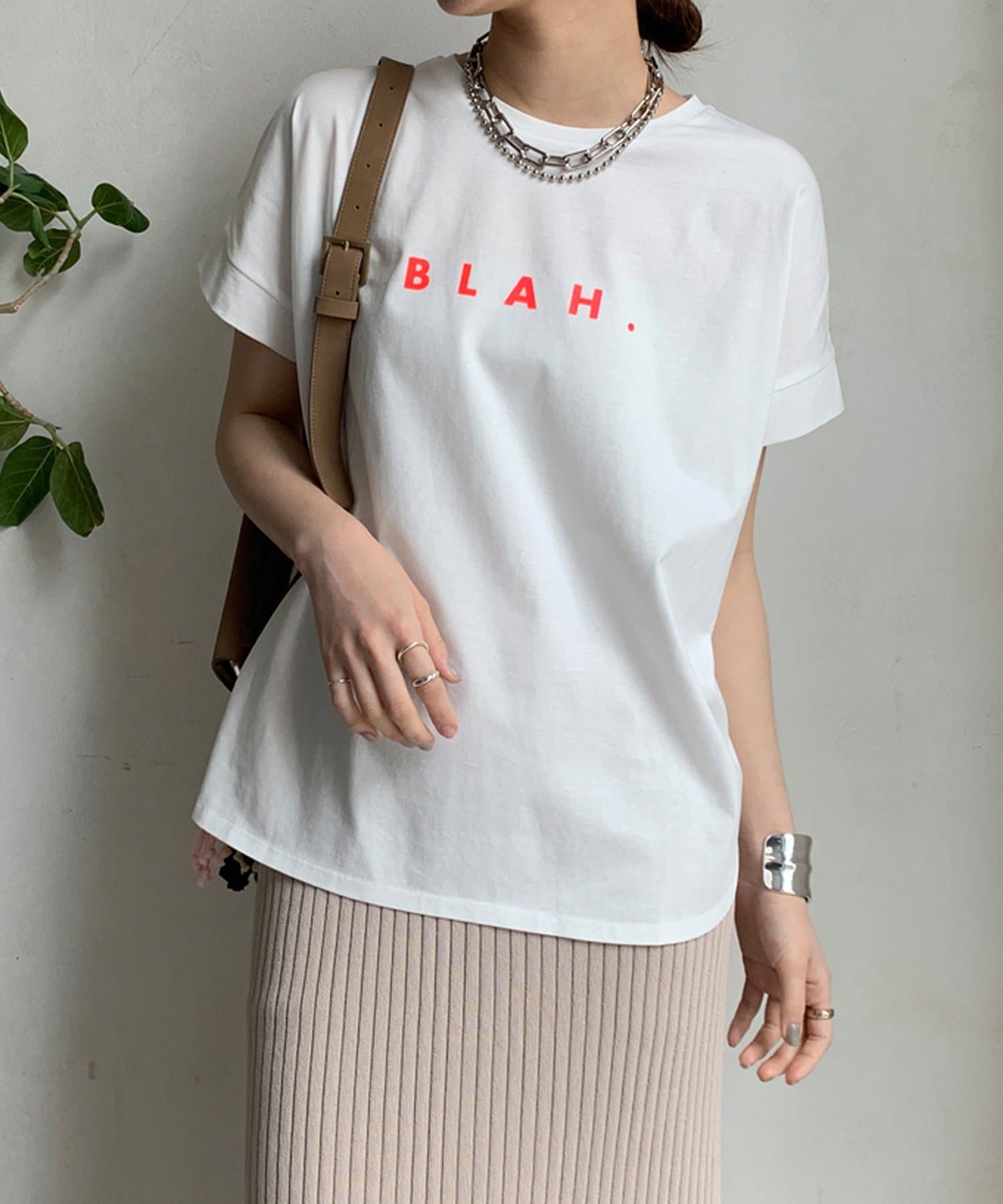 DOUDOU(ドゥドゥ) 【WEB限定】BLAH.ロゴTEE