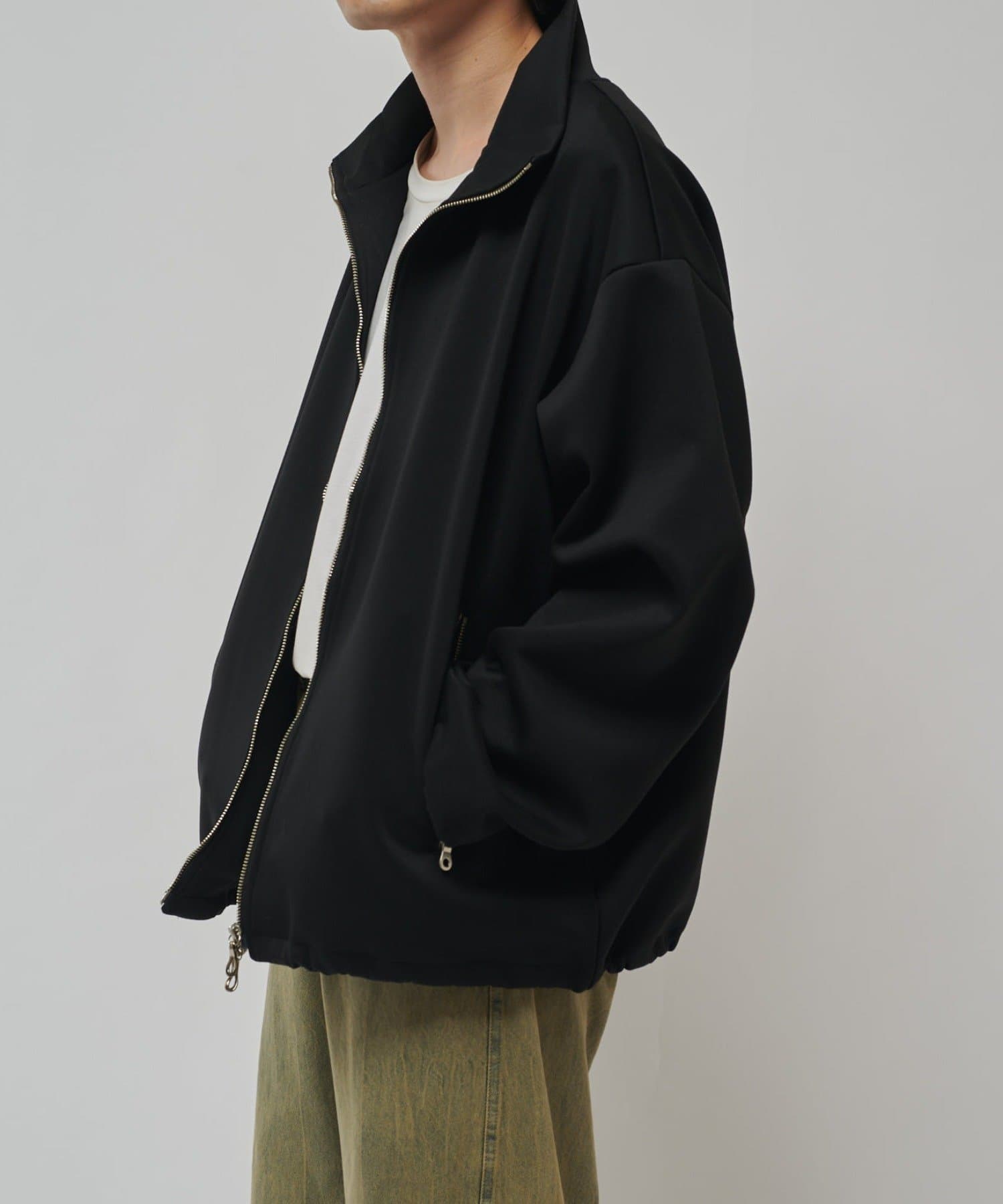 Luis スタンドカラージップブルゾン　ルイス Luisブルゾンジャケット Lui's（ルイス）の「スタンドカラーZIP