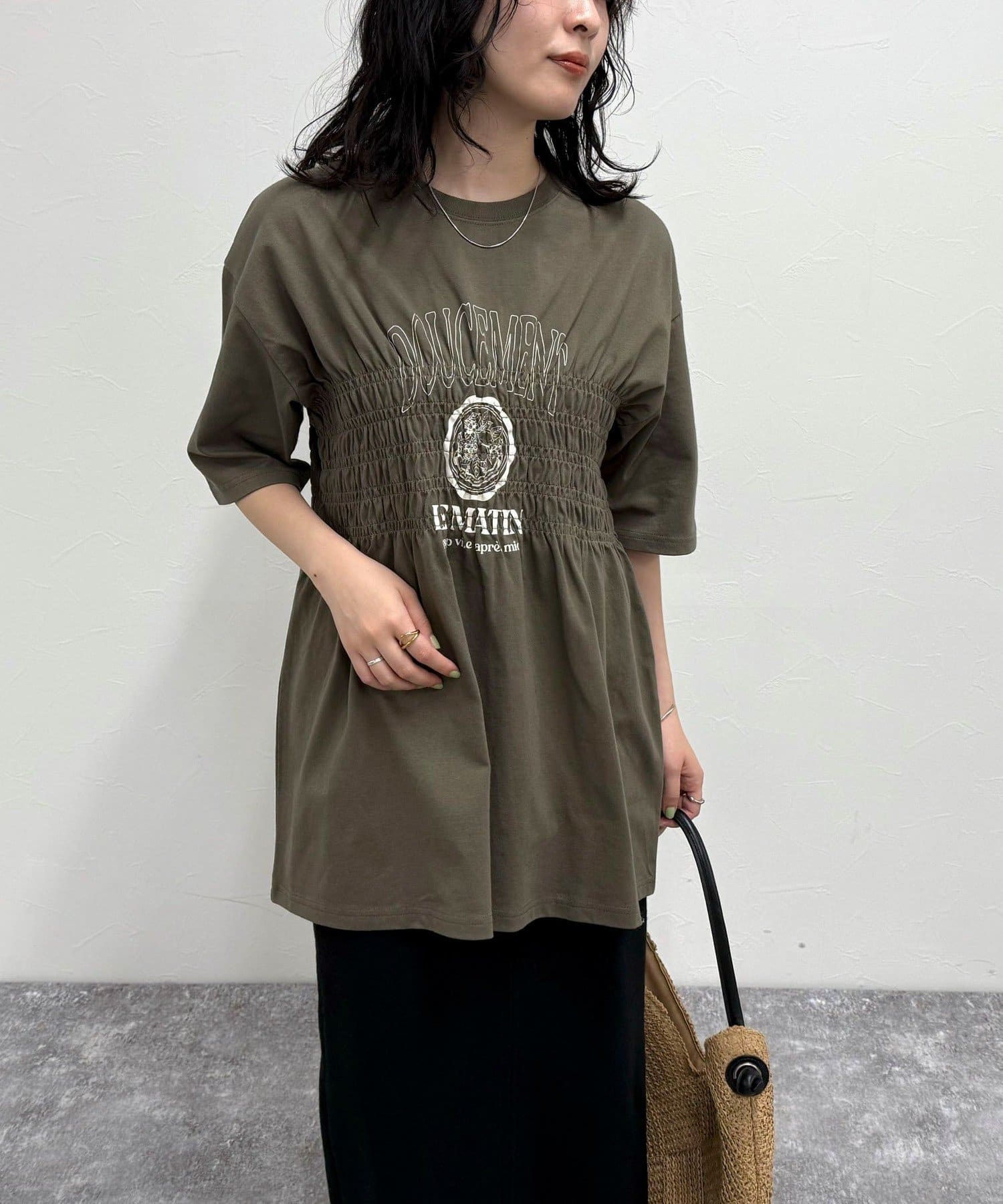 FREDY & GLOSTER(フレディ アンド グロスター) シャーリングロゴTシャツ