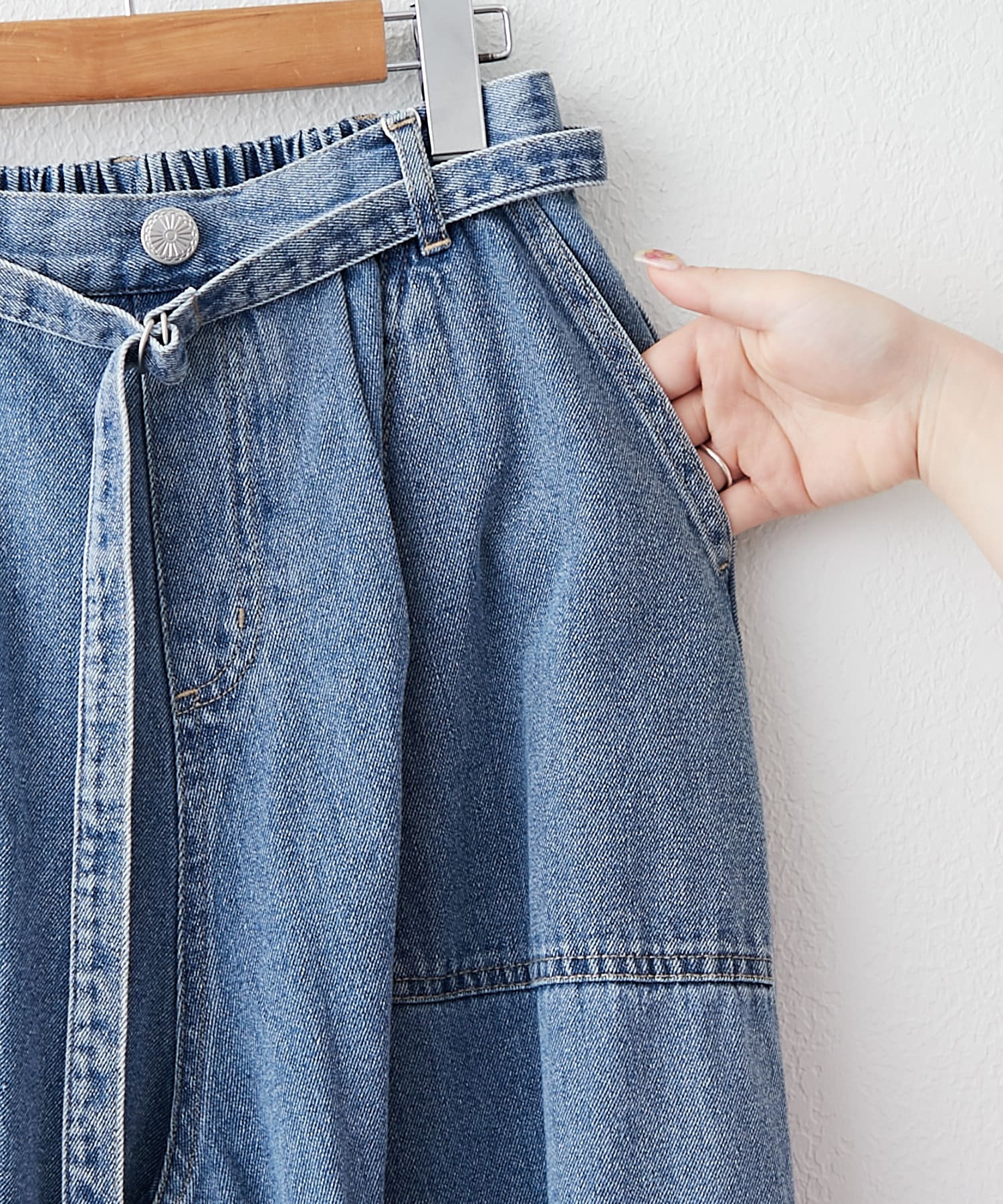 Remind me and forever(リマインドミーアンドフォーエバー) 【NUNIFE】ベイカーバルーンパンツ