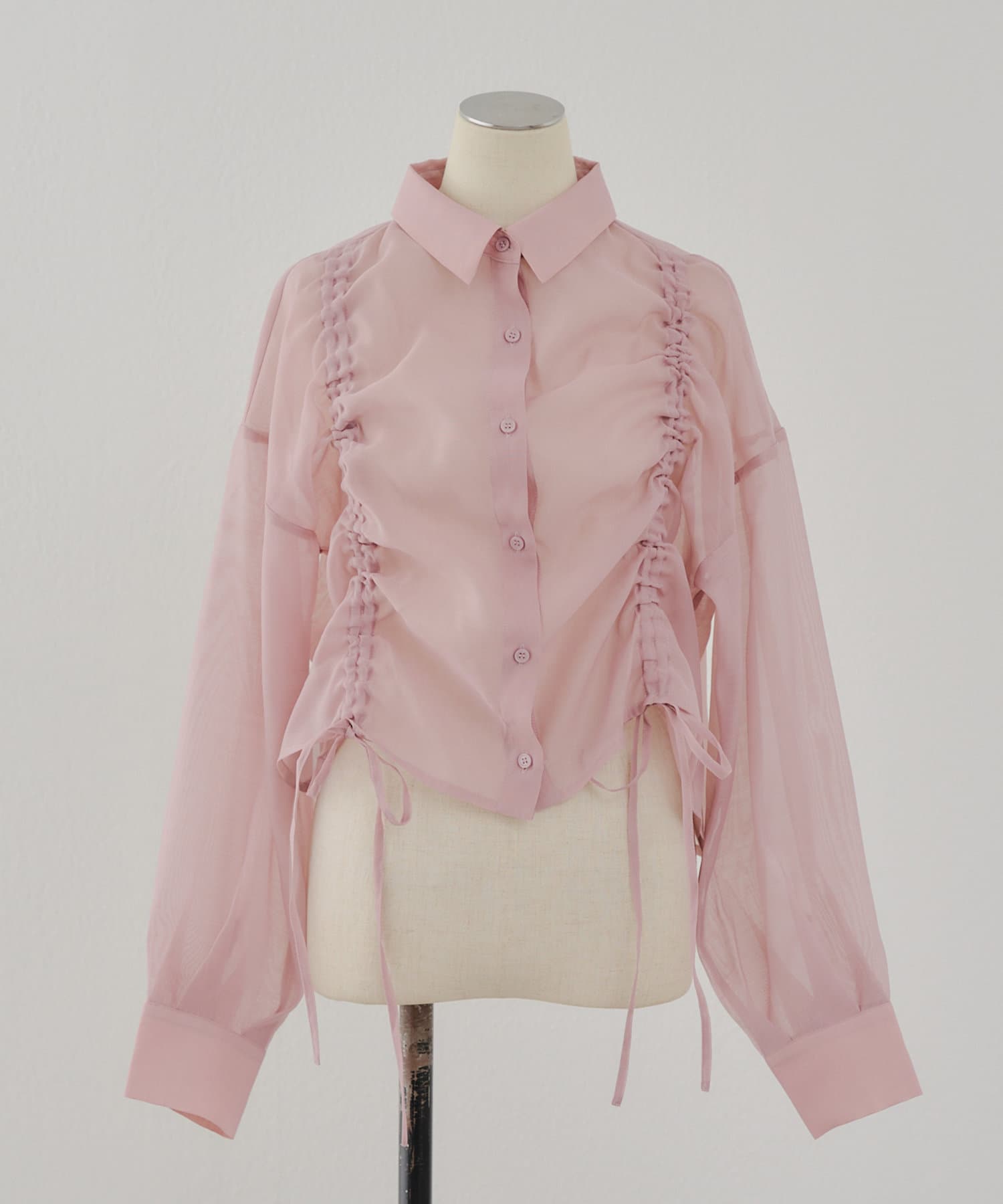 Remind me and forever(リマインドミーアンドフォーエバー) ドロストデザインシアーシャツ