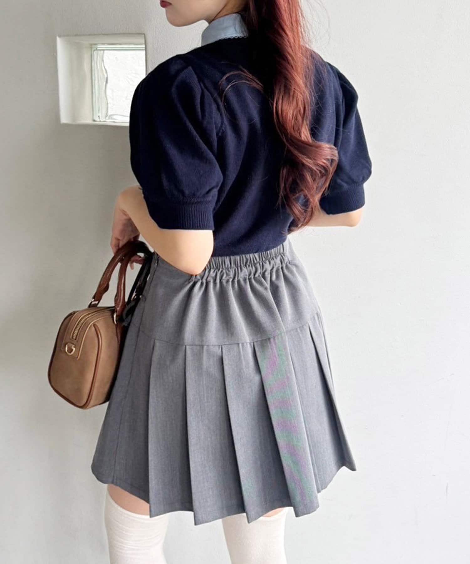 NICE CLAUP / OLIVE des OLIVE OUTLET(ナイスクラップ  / オリーブ デ オリーブ アウトレット) 【one after another】ジャガードニット