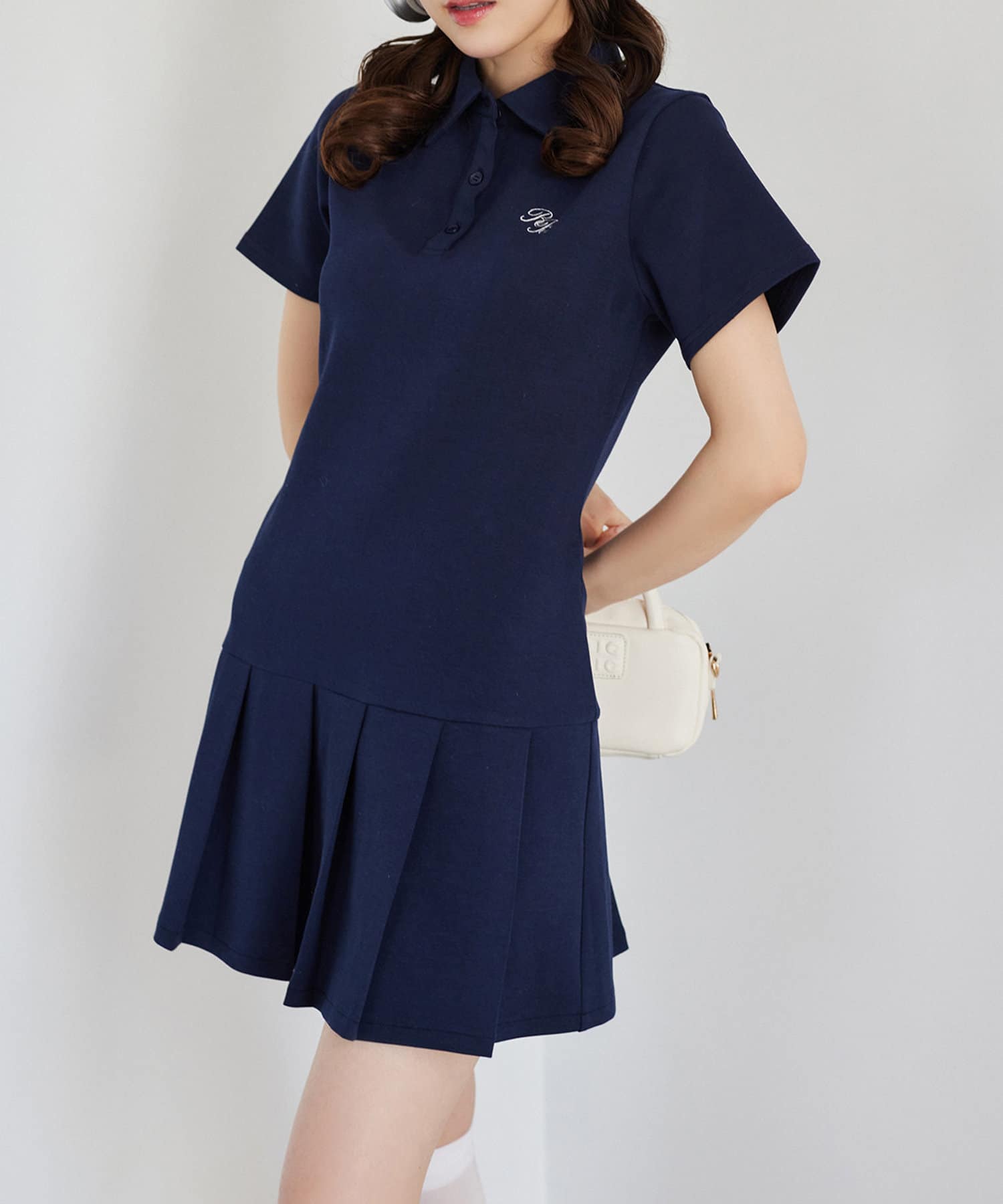 NICE CLAUP / OLIVE des OLIVE OUTLET(ナイスクラップ  / オリーブ デ オリーブ アウトレット) 【one after another】カットミニワンピ