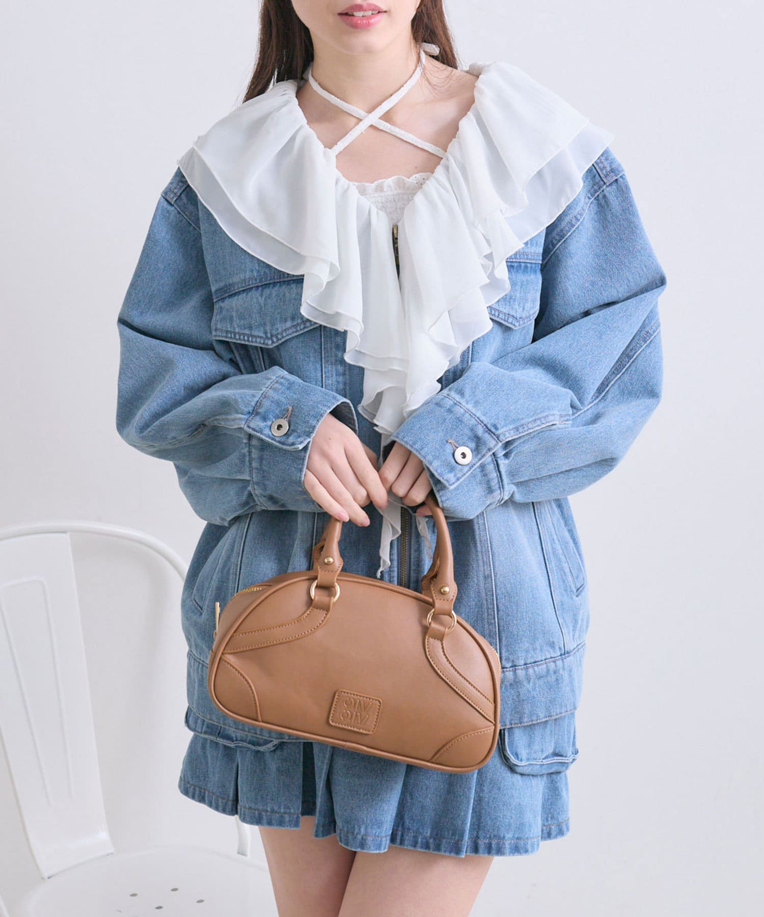 NICE CLAUP / OLIVE des OLIVE OUTLET(ナイスクラップ  / オリーブ デ オリーブ アウトレット) 【OLIVE des OLIVE】ボーリングバッグ