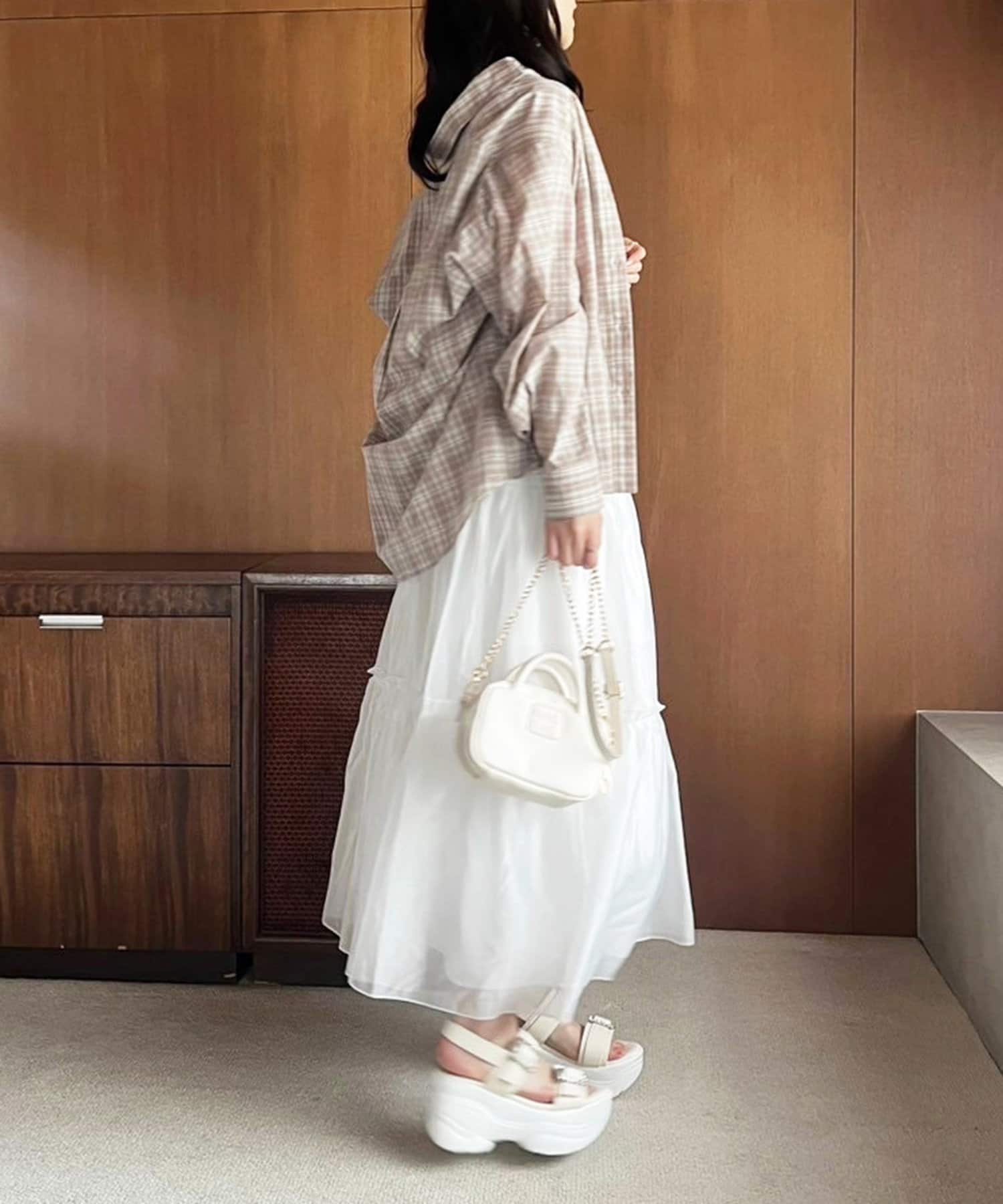 NICE CLAUP / OLIVE des OLIVE OUTLET(ナイスクラップ  / オリーブ デ オリーブ アウトレット) 【one after another】ビッグシャツ