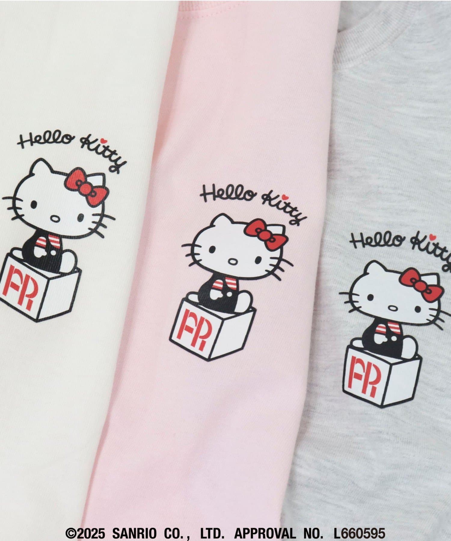 HELLO KITTY meet FREDY emue】 ボックスプリントT | FREDY & GLOSTER