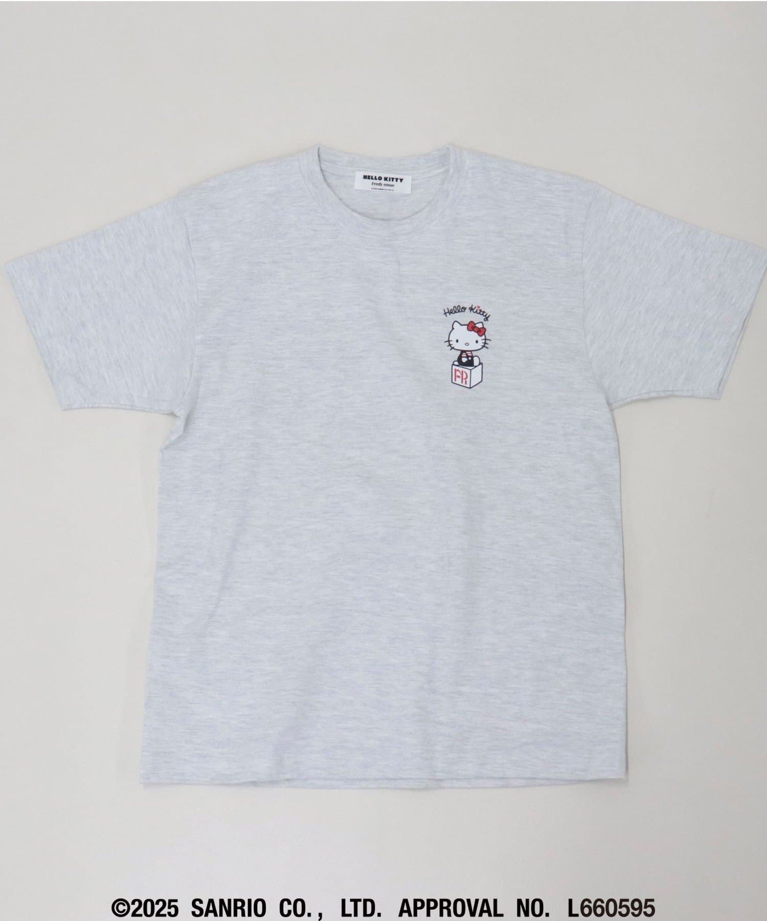 FREDY & GLOSTER(フレディ アンド グロスター) 【HELLO KITTY meet FREDY emue】 ボックスプリントT